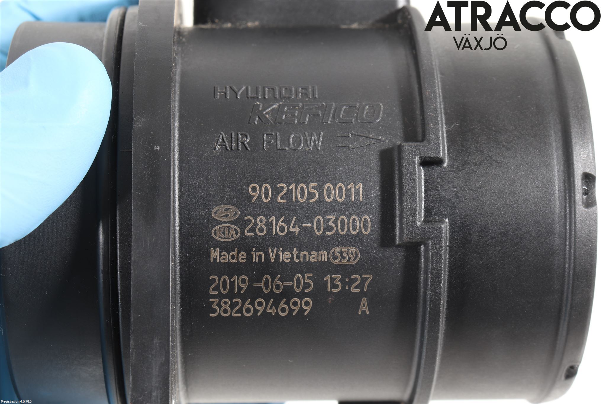 Hyundai IONIQ AE 17-22 Injluftmassamätare