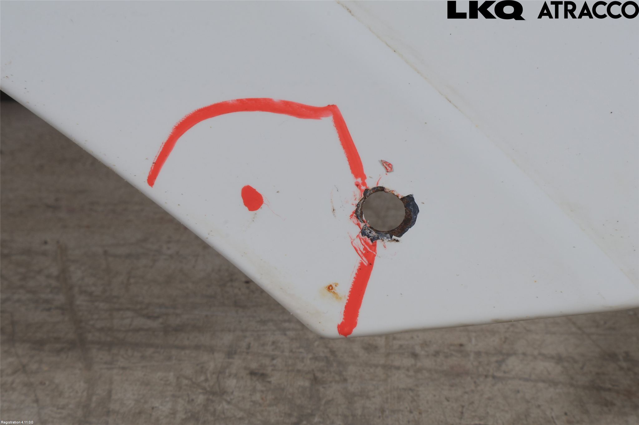 Fiat 500L 13-19 Skärm Fram Höger