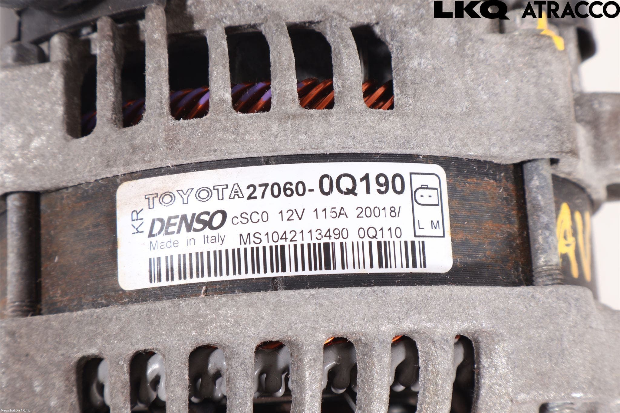Toyota AYGO 15-21 Generator
