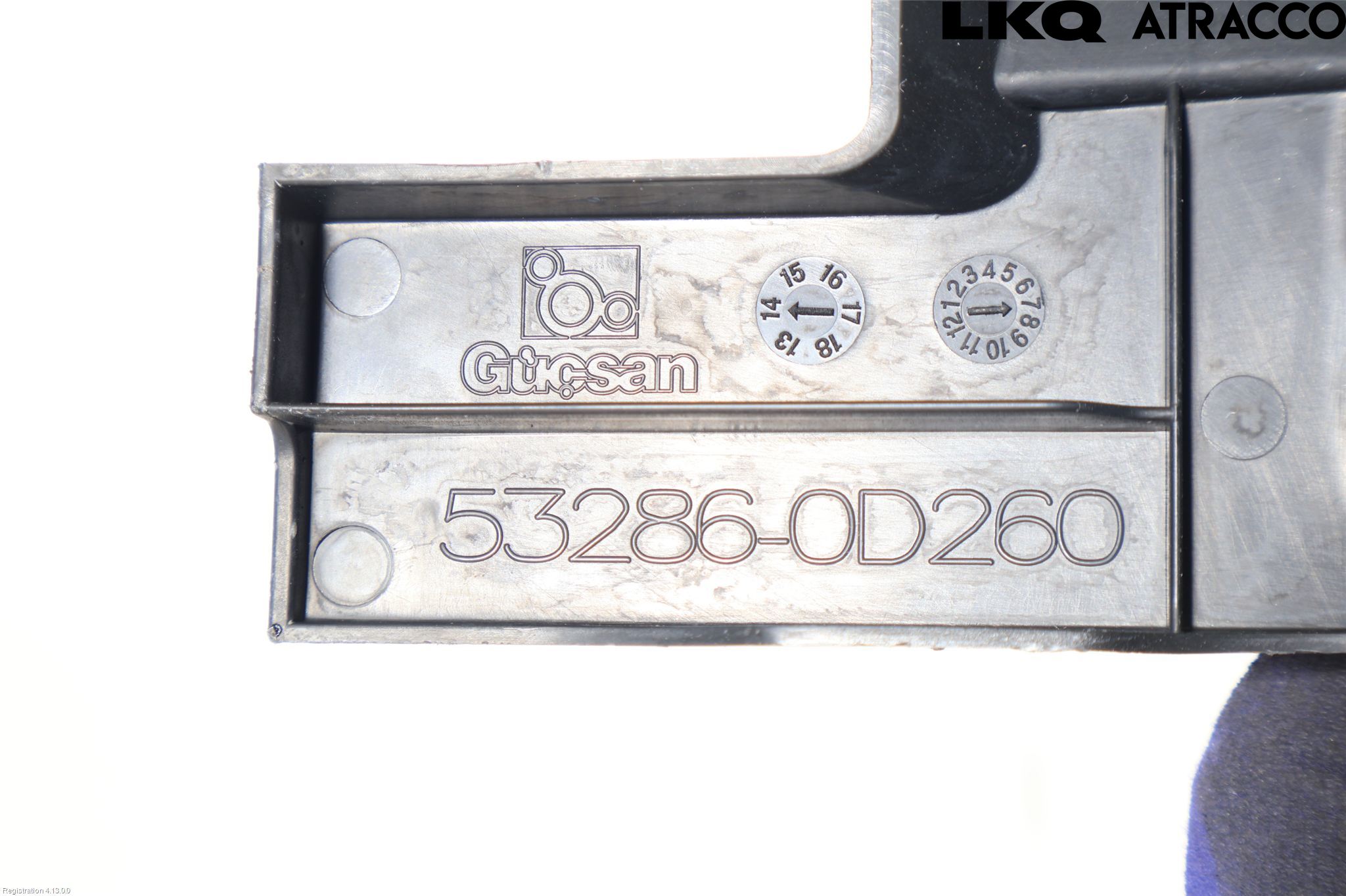Toyota YARIS XP130 15-20 Deflektor Plåt-Plast Kylning