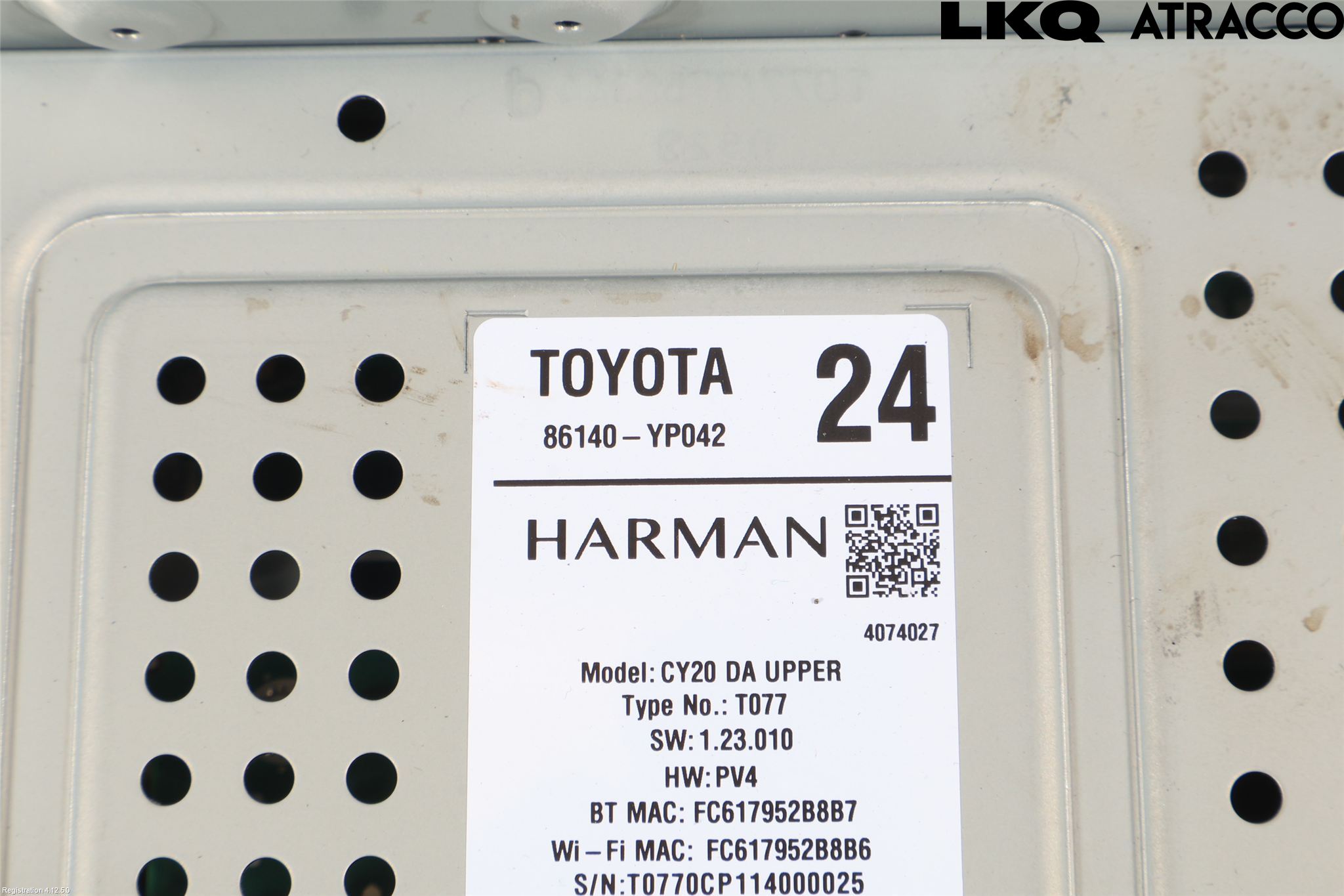 Toyota YARIS CROSS XP21 21- Cd Radio - Multimediapanel