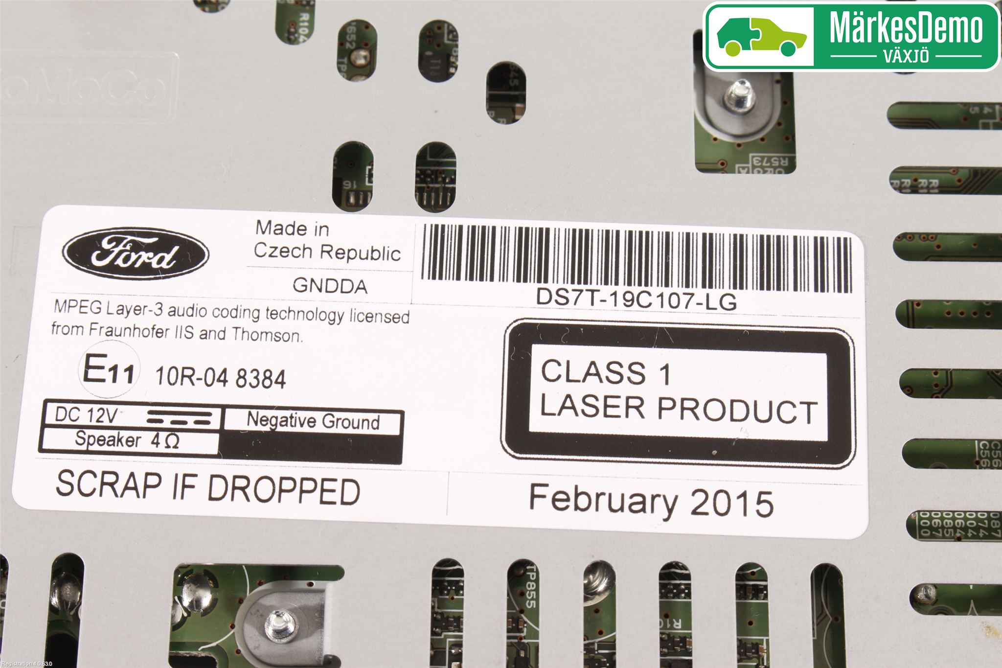 Ford MONDEO 15-22 Cd Radio - Multimediapanel