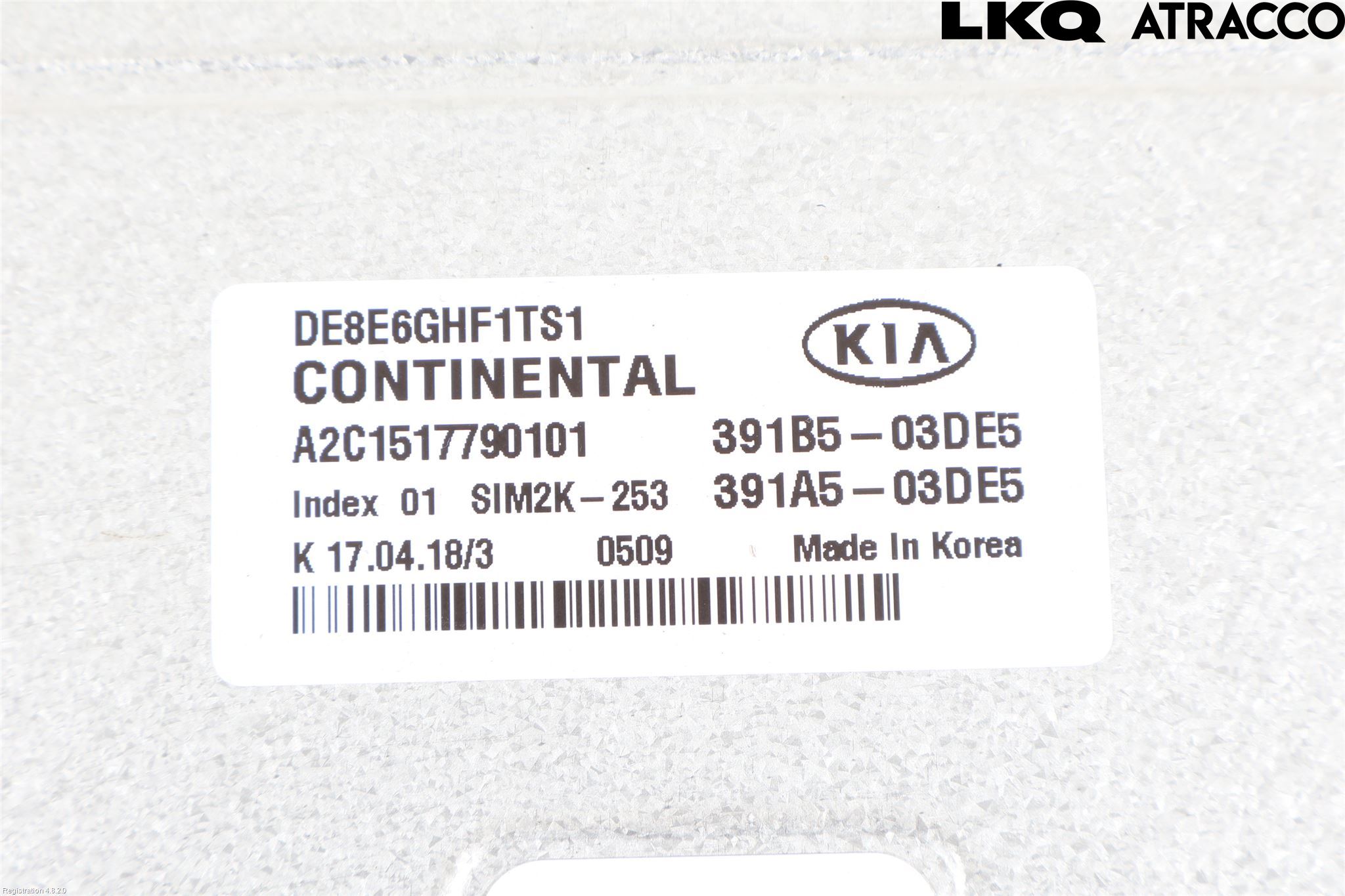 Kia NIRO (DE) 17-22 Styrenhet Insprut Bensin