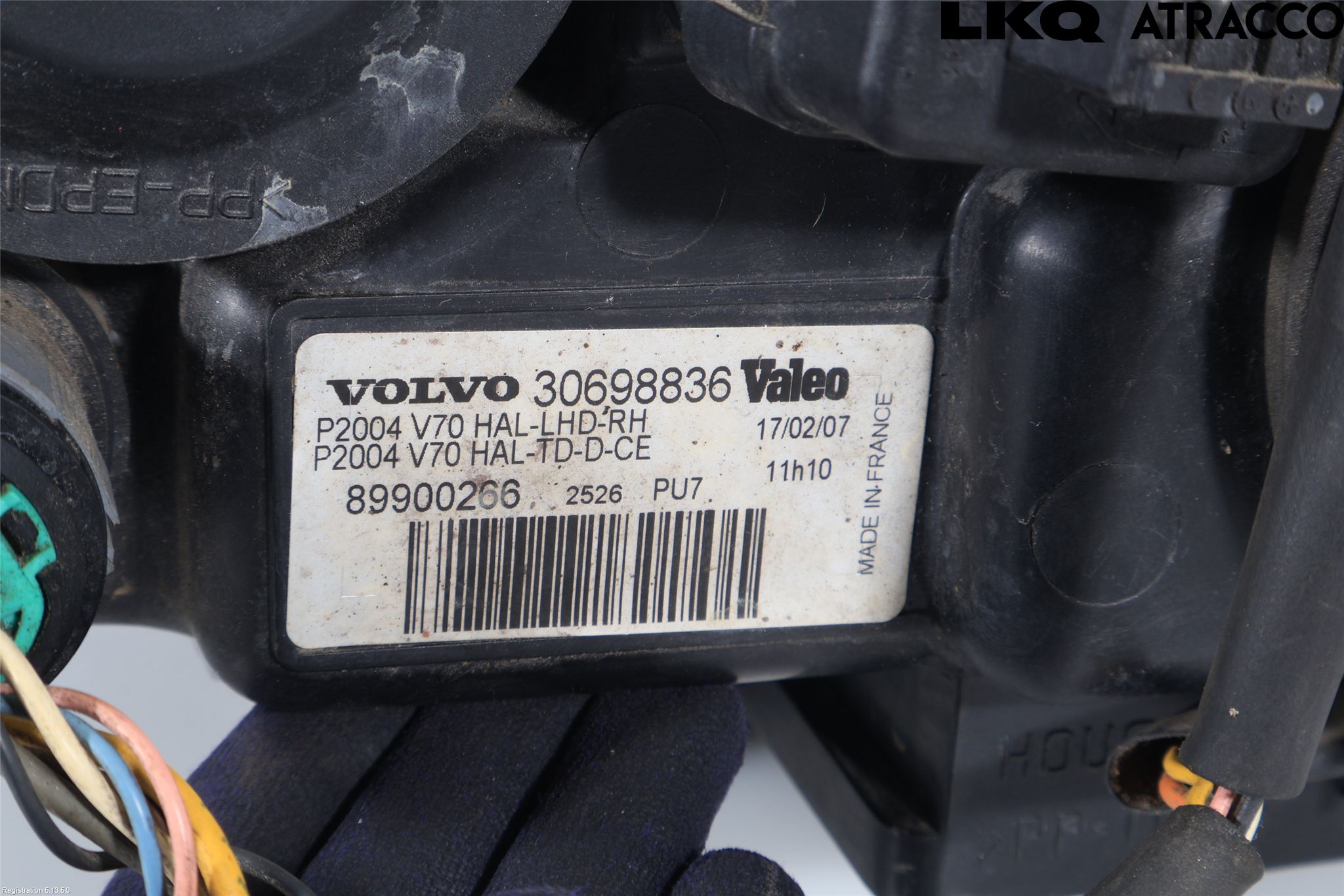 Volvo V70 05-08 Strålkastare Höger