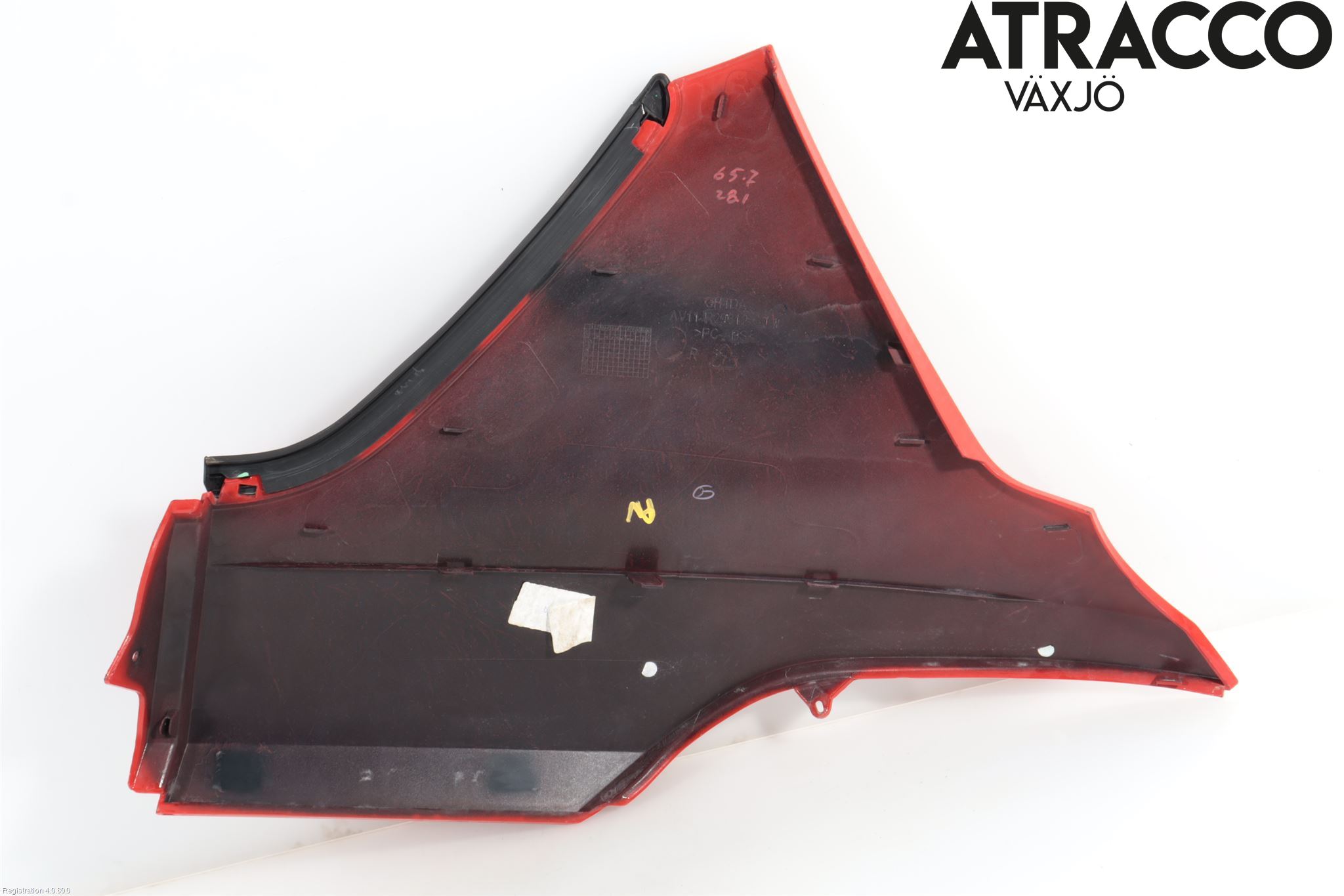 Ford B-MAX 12-17 Skärm Hörn Utfyllnad Bak