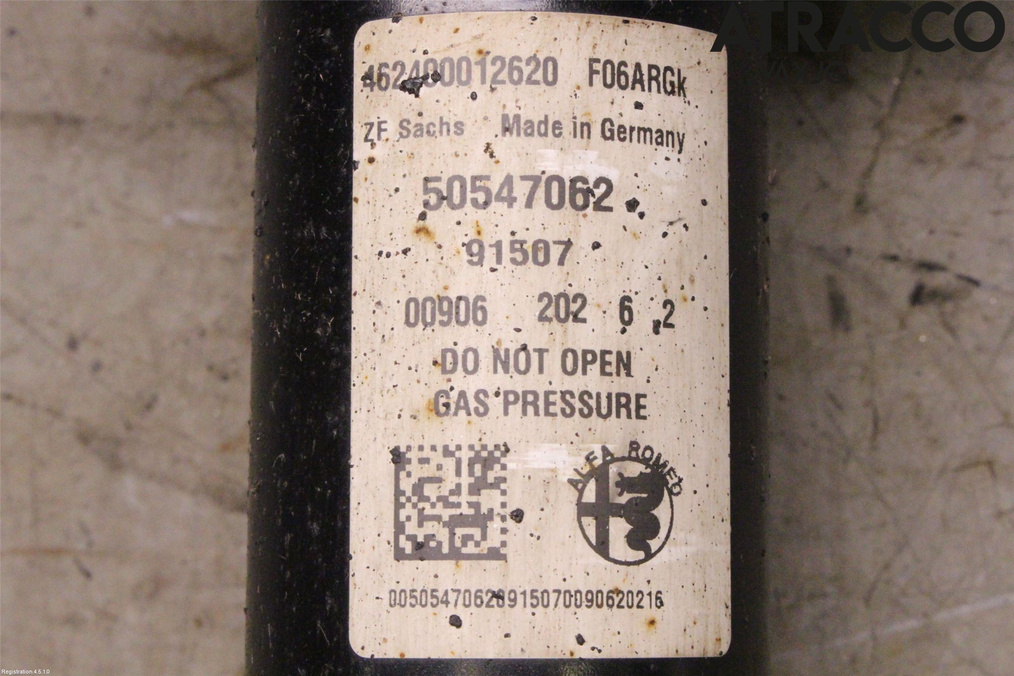 Alfa GIULIA Fjäderben Fram Höger