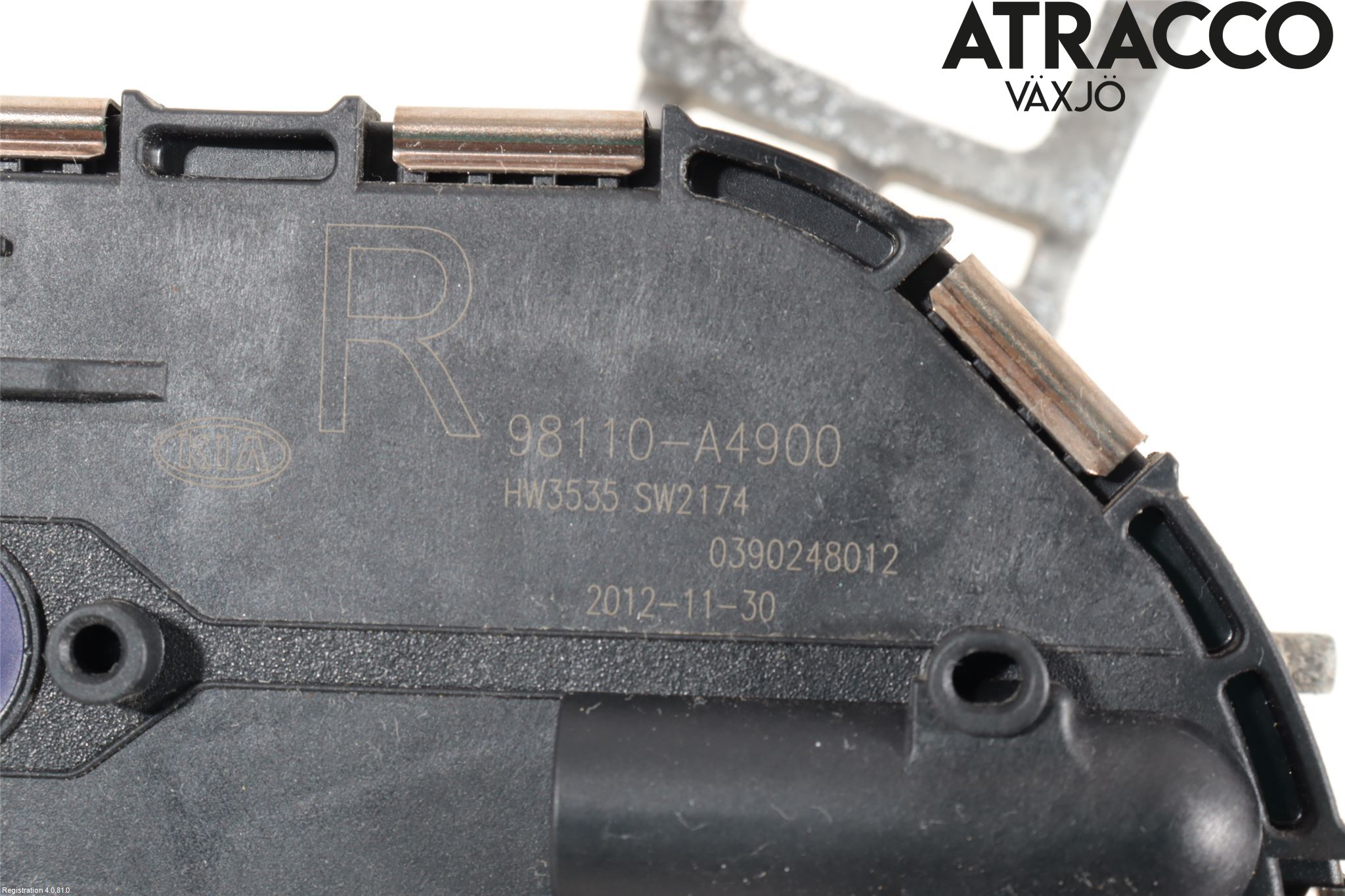 Kia CARENS III 13-19 Torkarmotor Vindruta