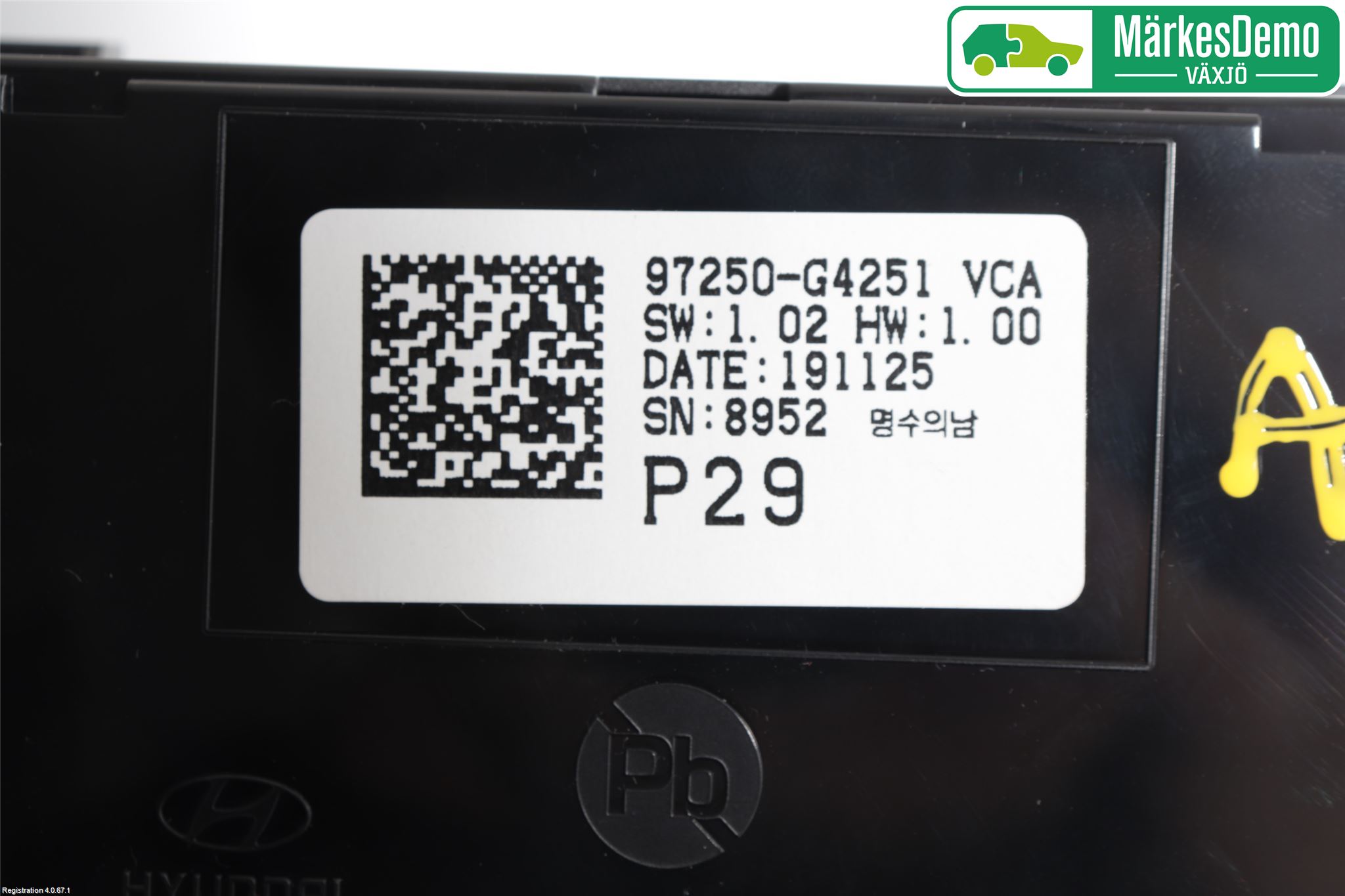 Hyundai i30 PD 17- Ac Styrenhet Ac Manöveren