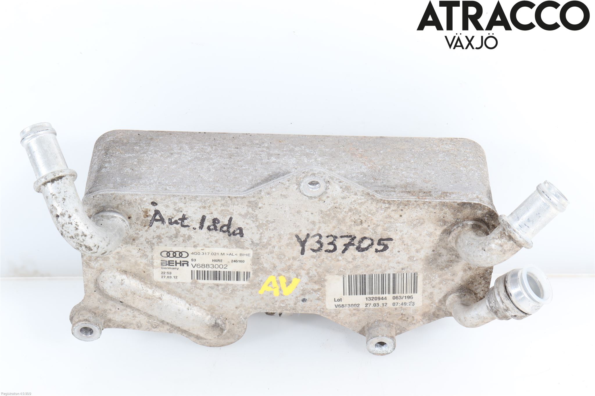 Audi A6/S6 4G 11-18 Oljekylare Automat