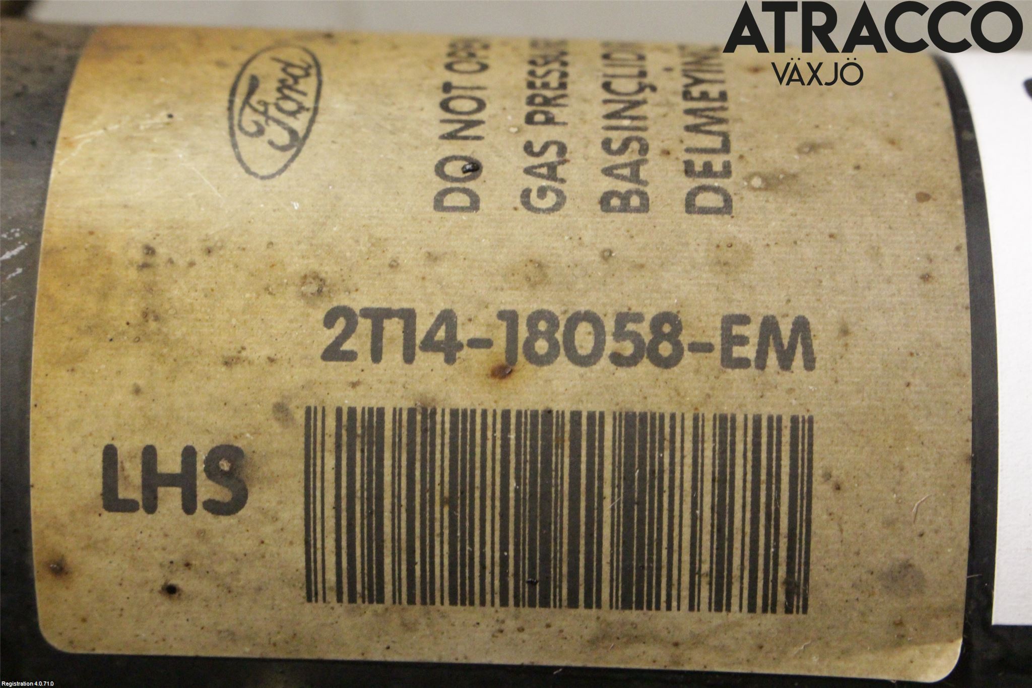 Ford TRANSIT CONNECT 09-13 Fjäderben Fram Vänster