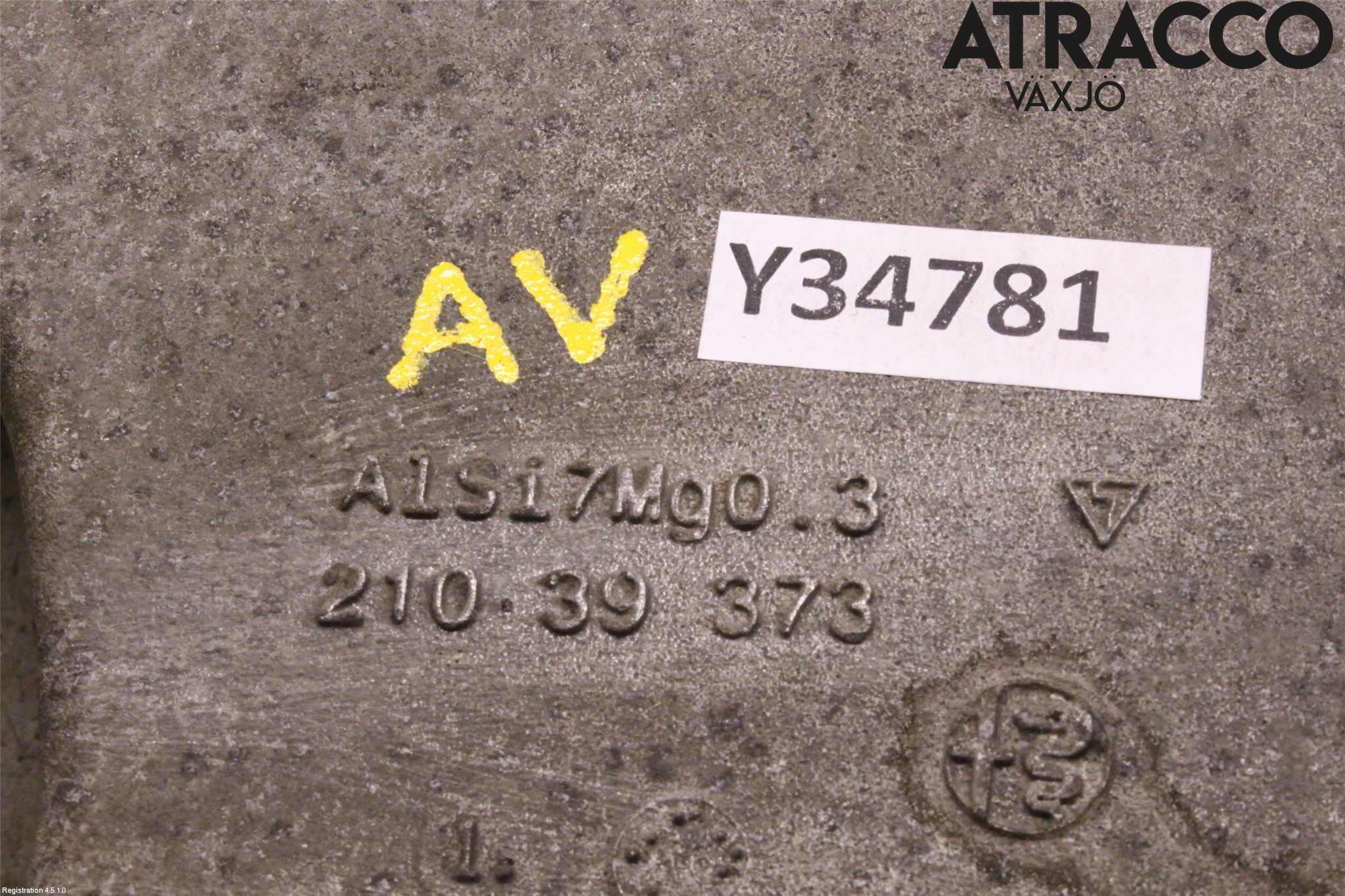 Alfa GIULIA Bärarm Bak Höger