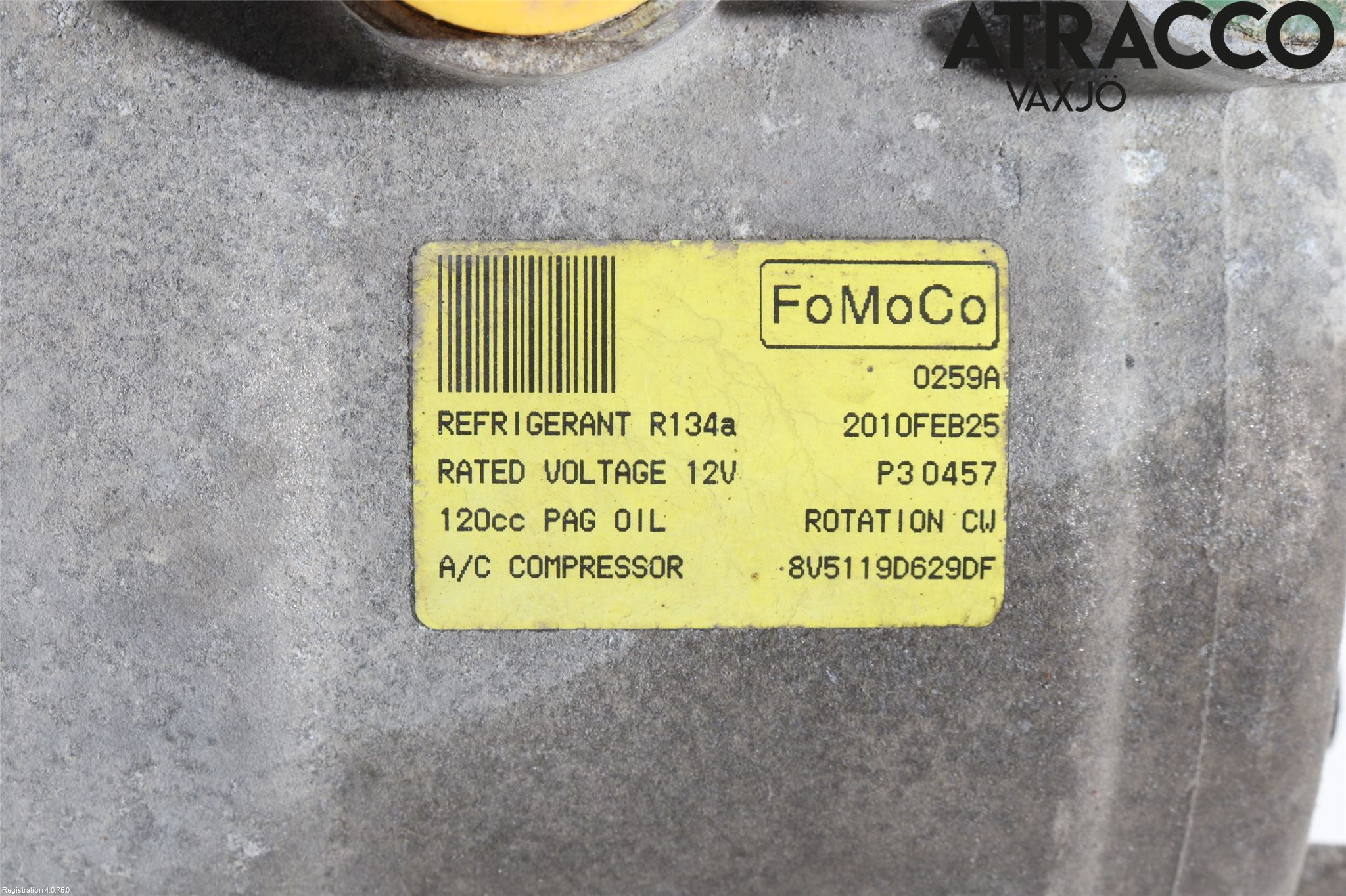 Ford FIESTA 09-12 Ac Kompressor