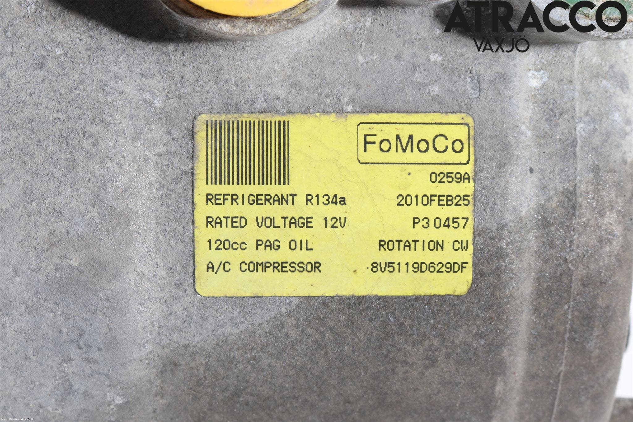 Ford FIESTA 09-12 Ac Kompressor