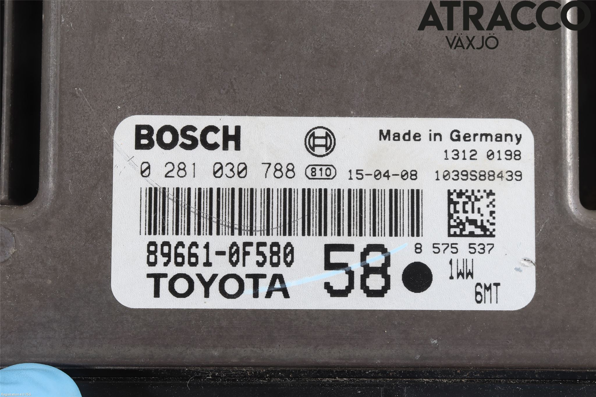 Toyota VERSO 09-18 Styrenhet Insprut Bensin