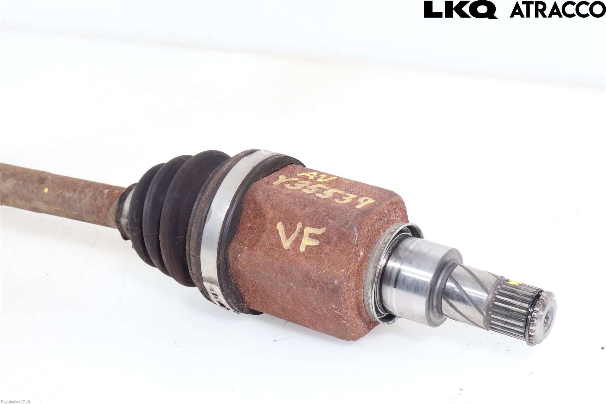 Nissan QASHQAI 14-17 Drivaxel Fram Vänster