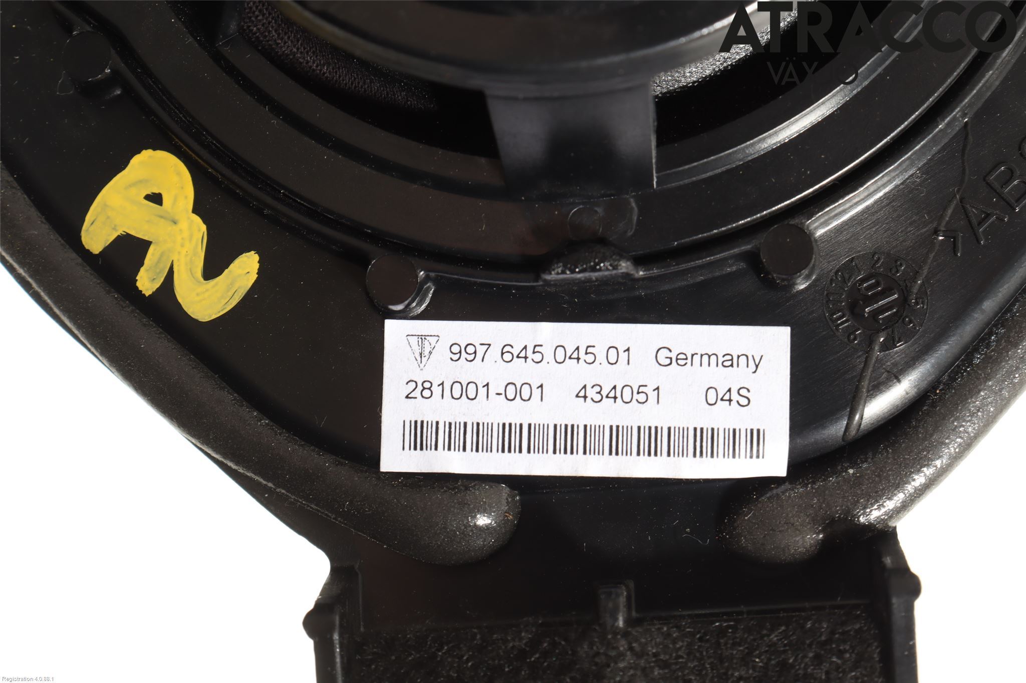 Porsche 911 (997) 05-12 Högtalare