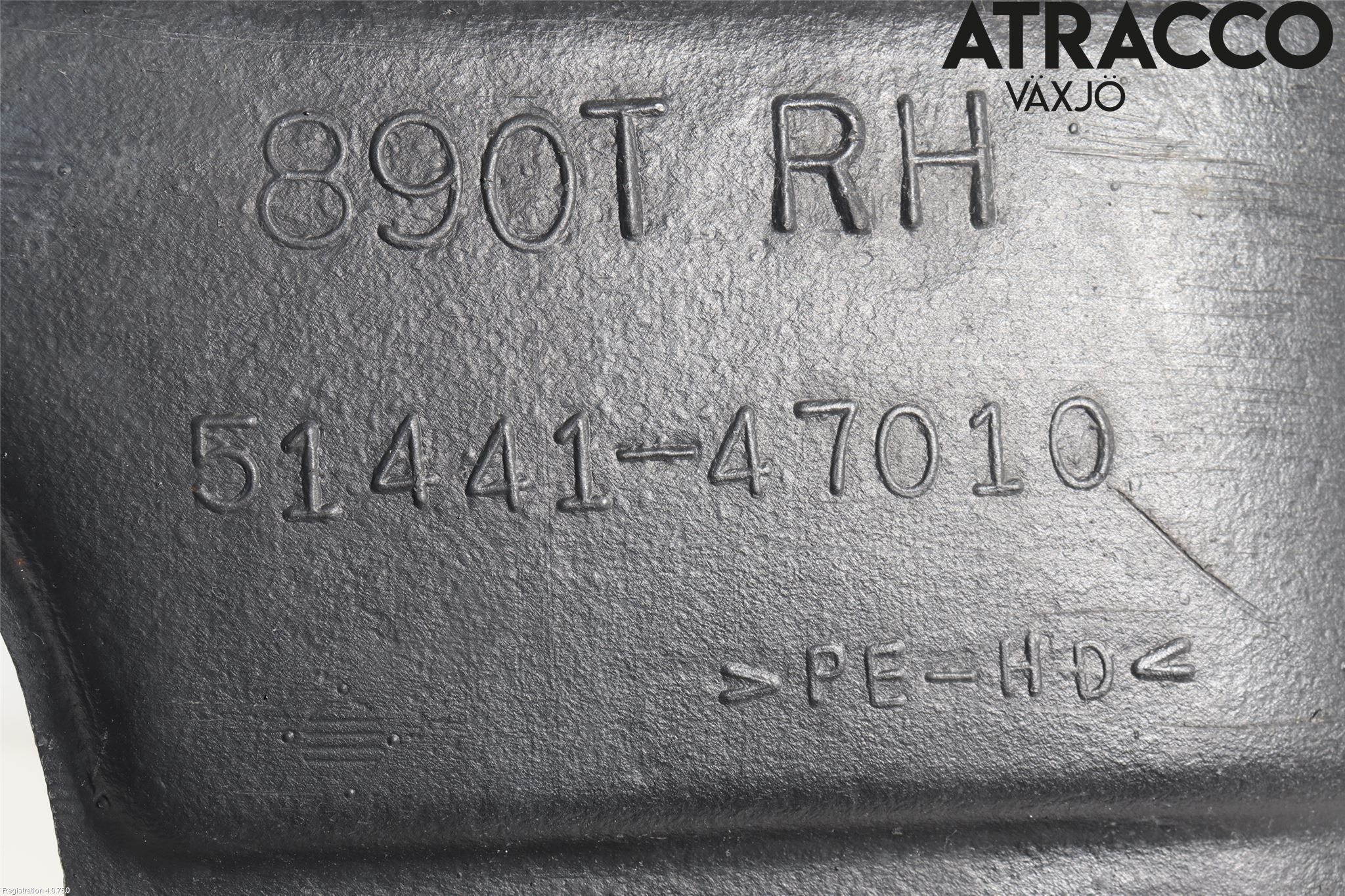Toyota PRIUS NHW11 01-03 Hasplåt Plåt-Plast