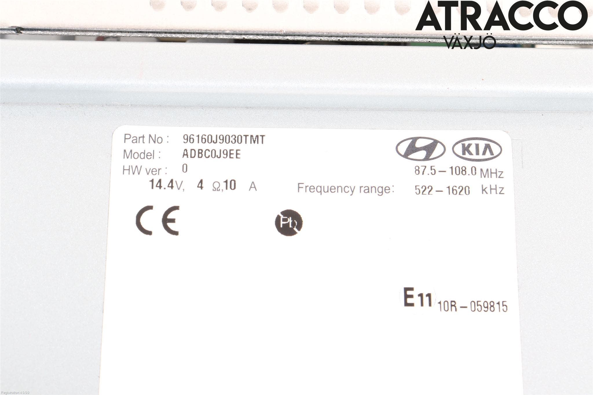 Hyundai KONA/ELECTRIC OS 18-23 Cd Radio - Multimediapanel