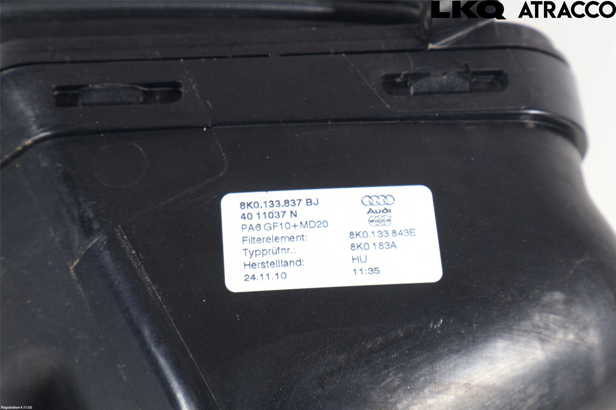 Audi A4/S4 08-11 Luftrenare