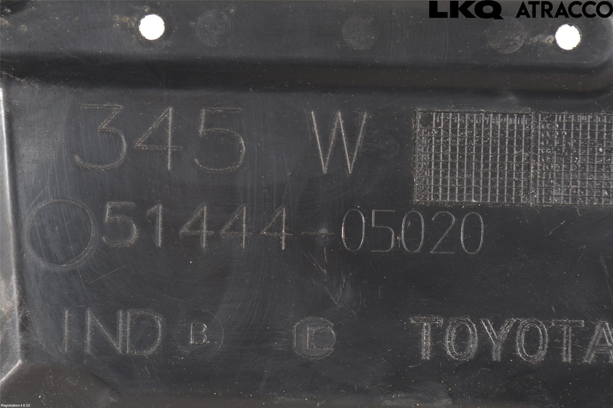 Toyota AURIS 13-19 Hasplåt Plåt-Plast