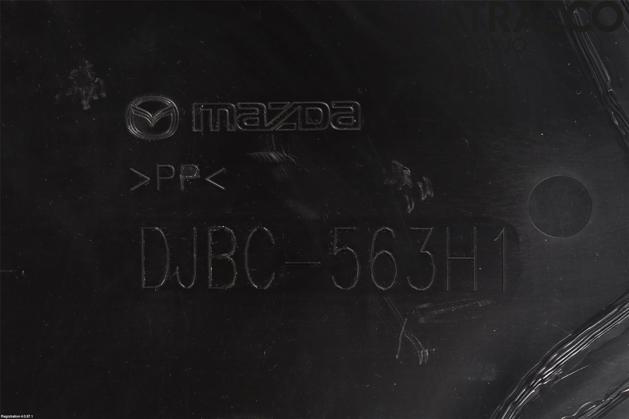 Mazda MX-30 20- Hasplåt Plåt-Plast