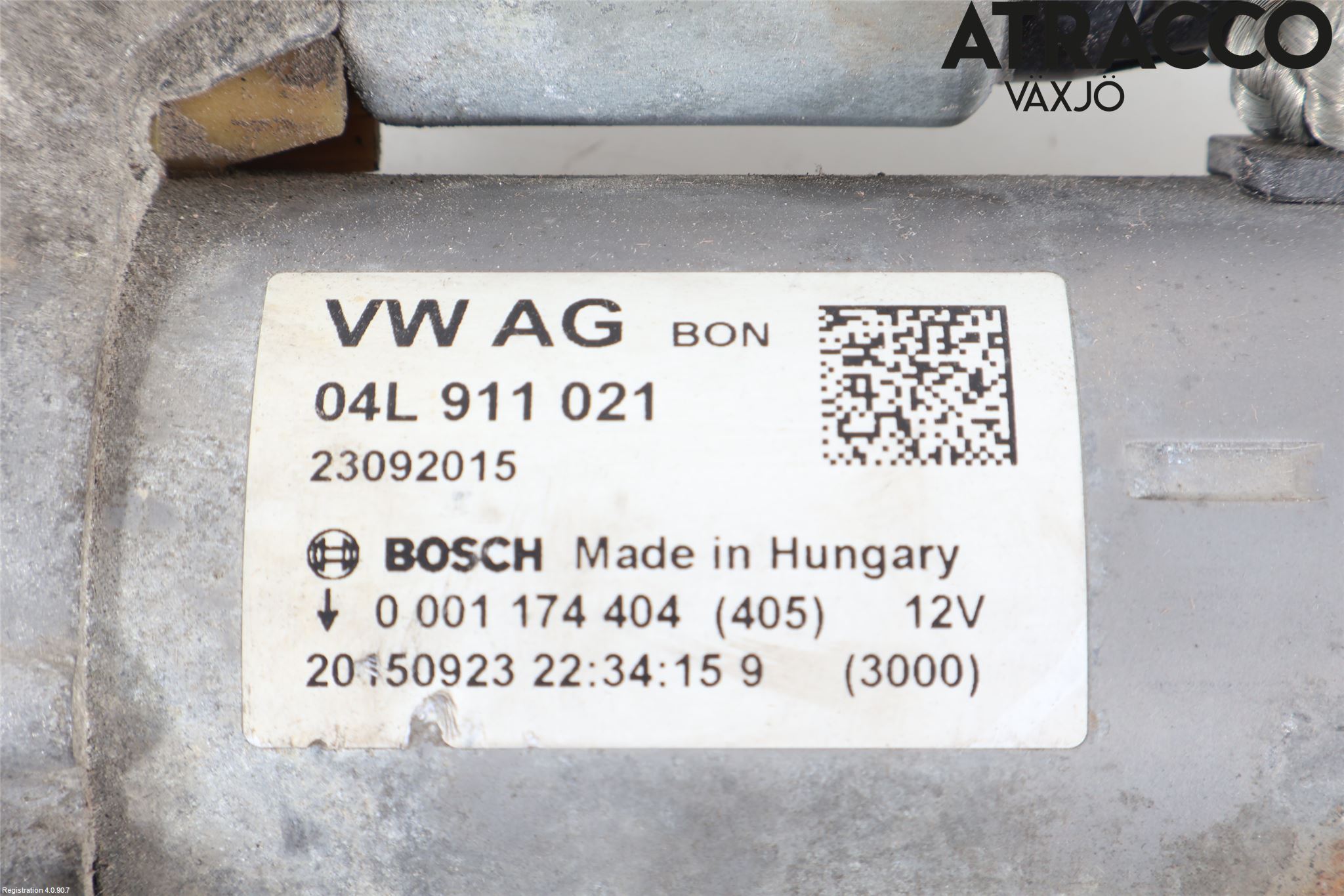 Audi A4 12-15 Startmotor Diesel