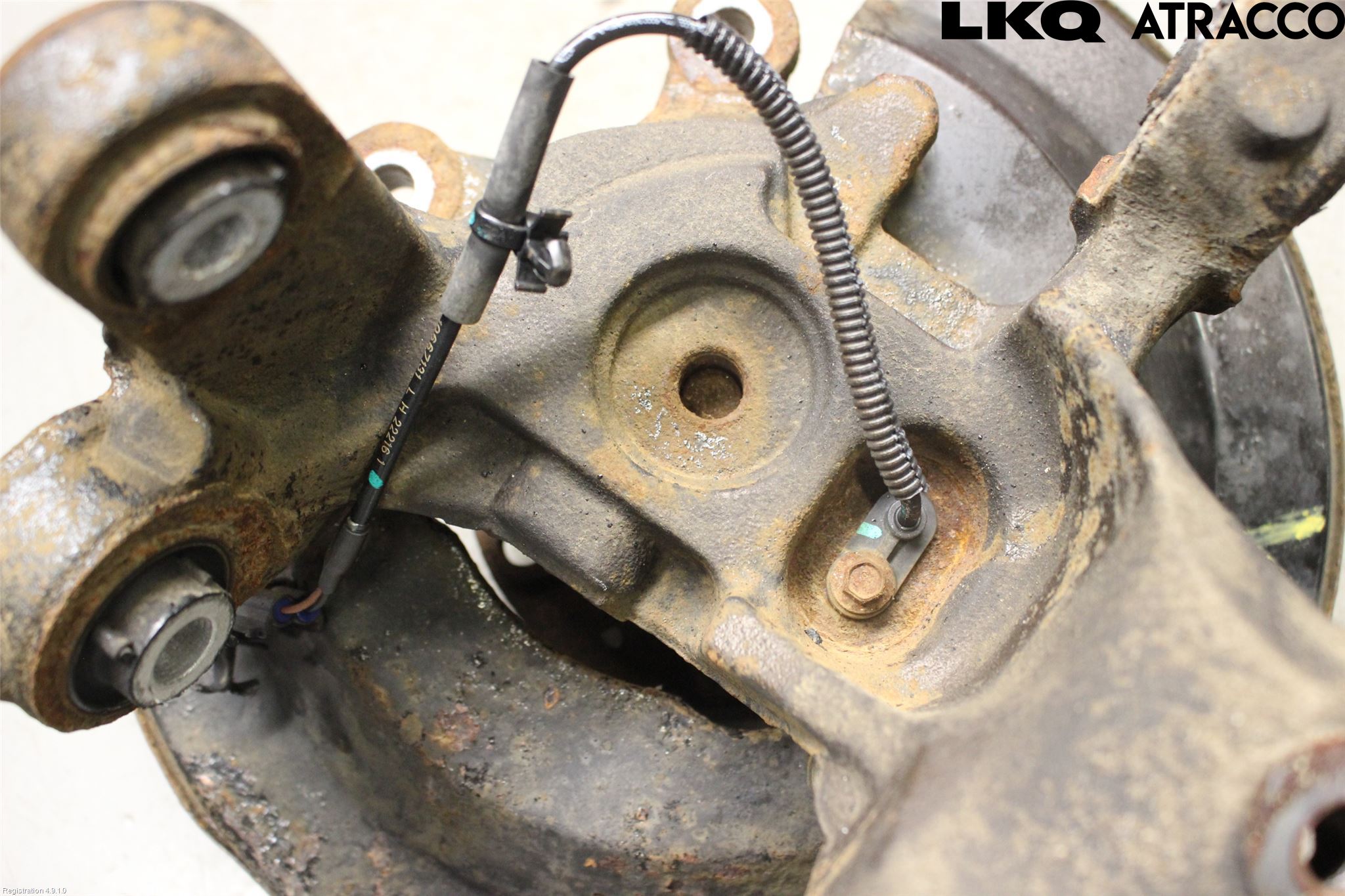 MG HS/EHS 21- Hjullagerhus-Spindel Vä B