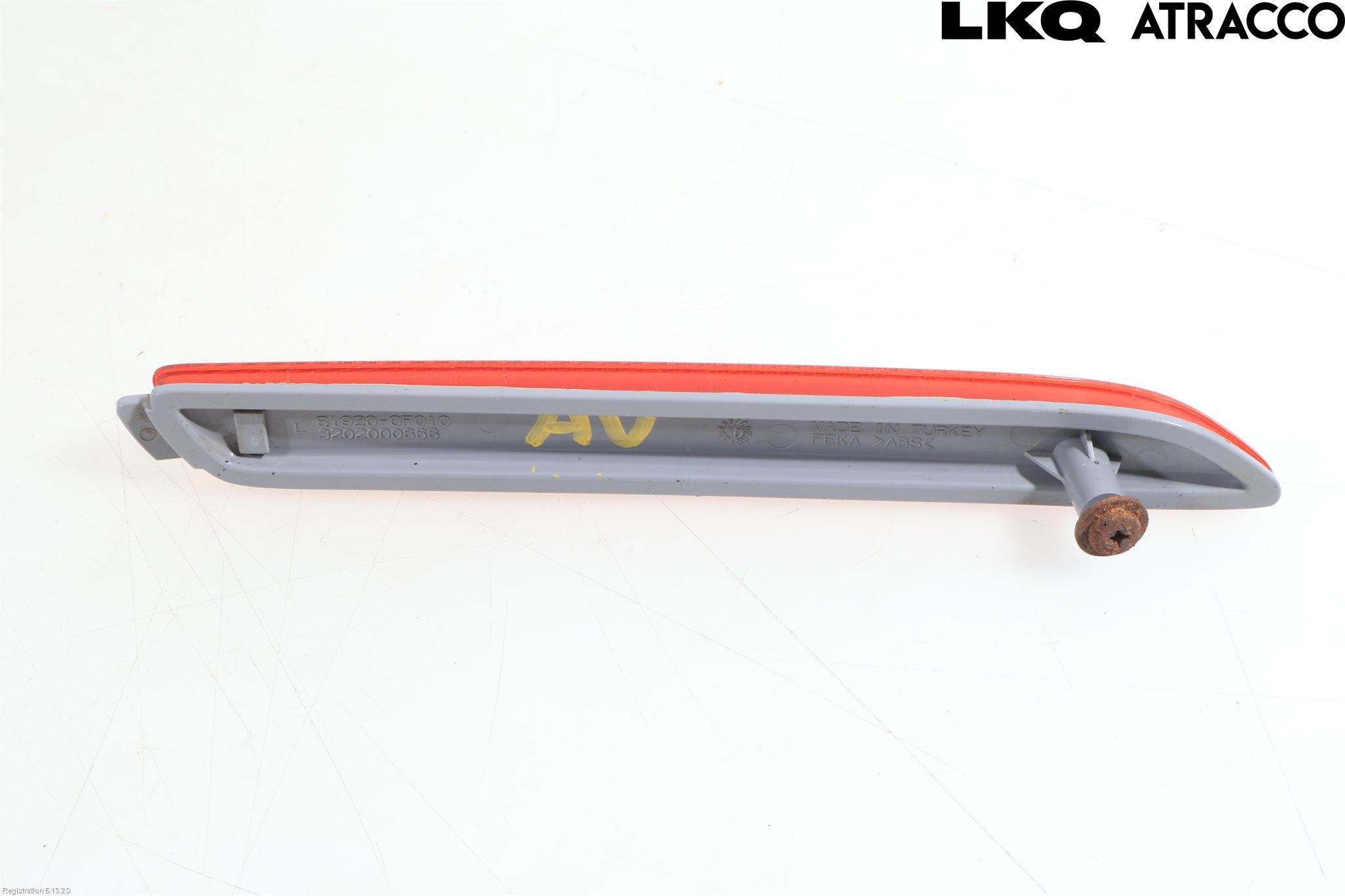 Toyota VERSO 09-18 Dimljus/Reflex Bak