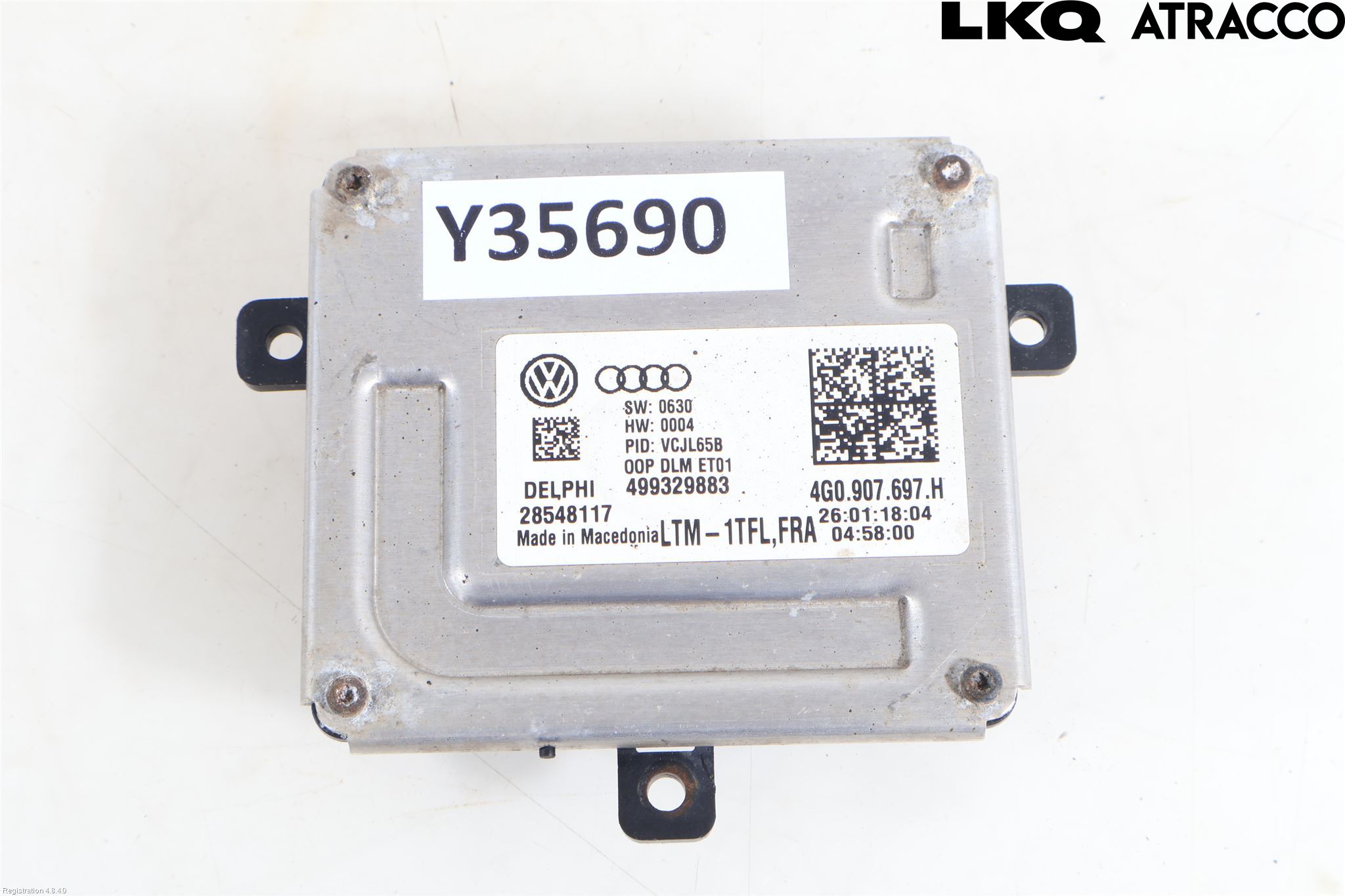 Volkswagen VW TIGUAN 16-24 Styrenhet Strålkastare