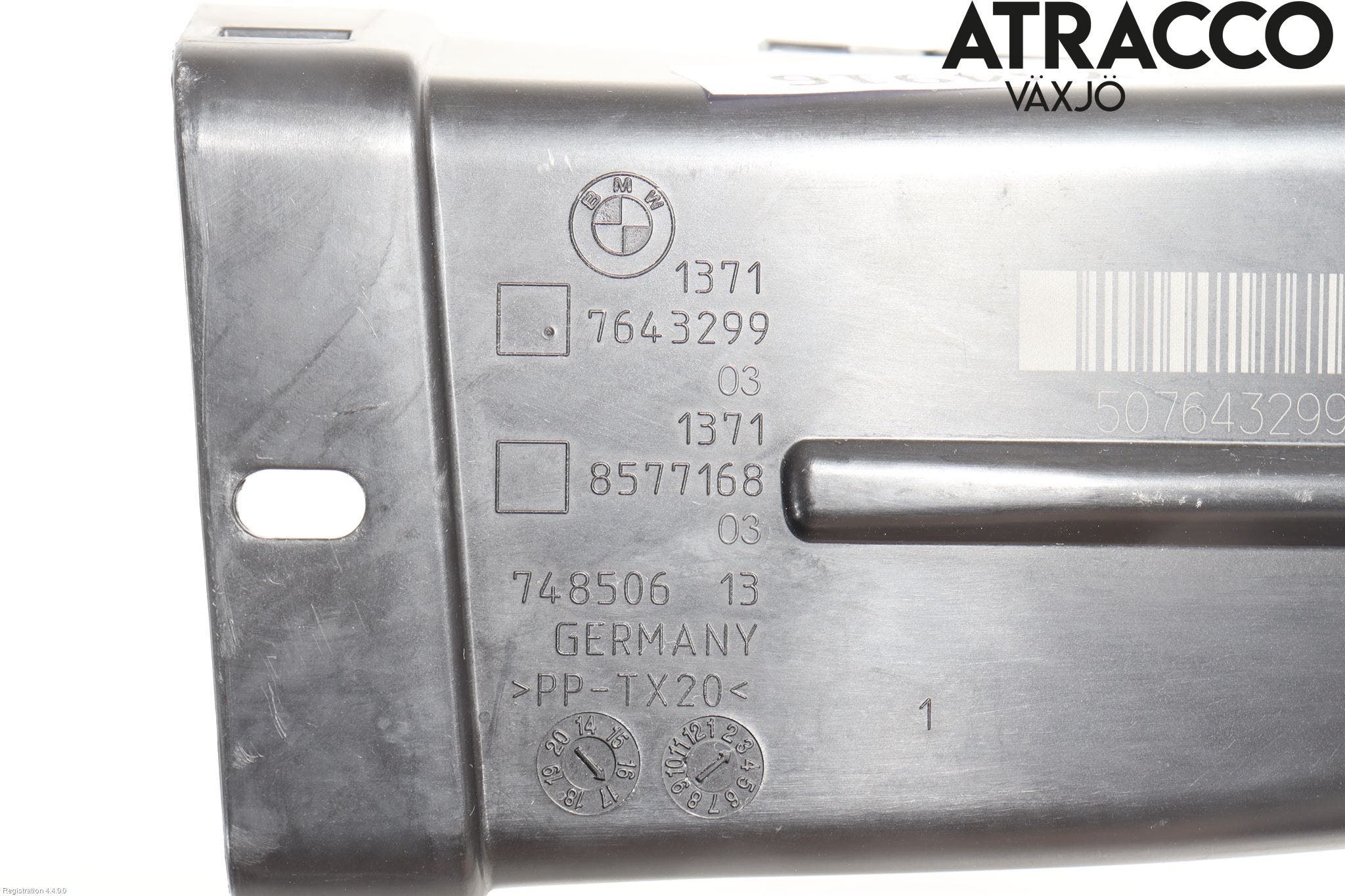 BMW 5 G30/G31/F90 17-23 Förg-Bälg-Rör Mot Luftr