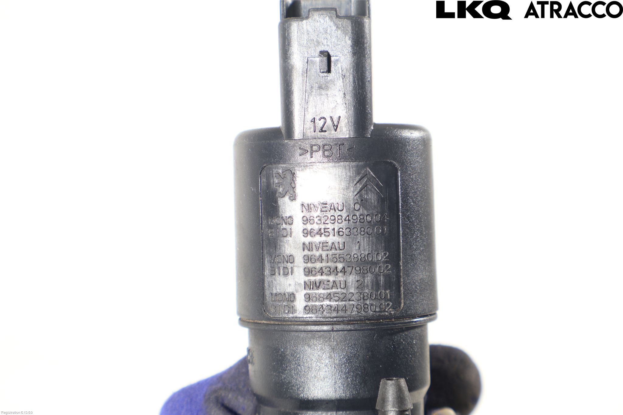 Toyota PROACE I 13-16 Spolarpump Vindruta