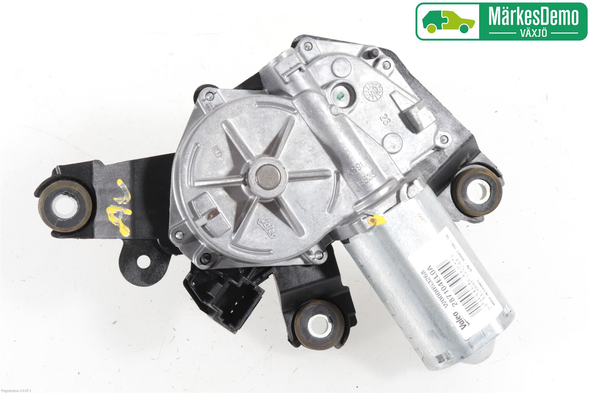 Nissan QASHQAI 14-17 Torkarmotor Baklucka