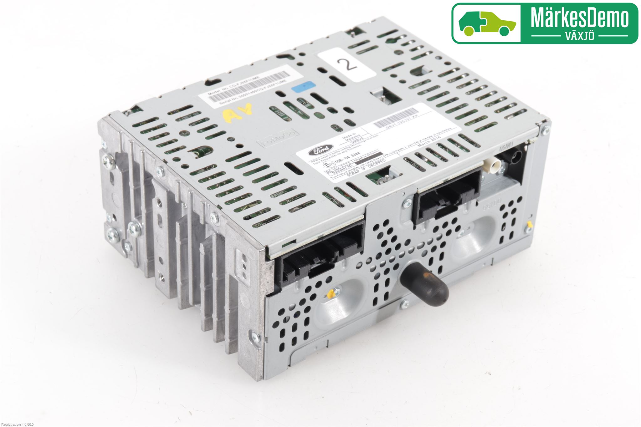 Ford MUSTANG VI 15-22 Cd Radio - Multimediapanel