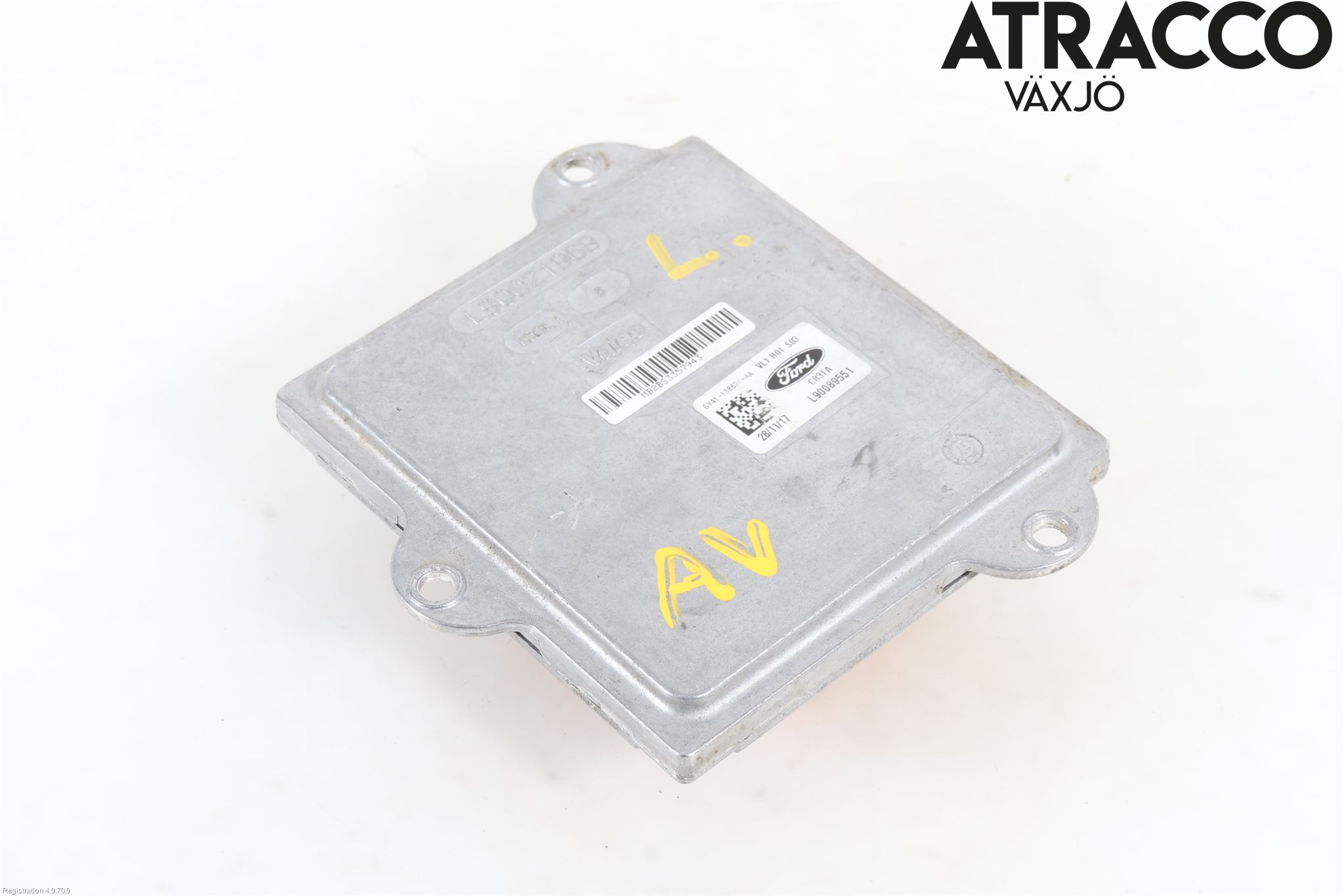 Ford KUGA 17-19 Styrenhet Strålkastare