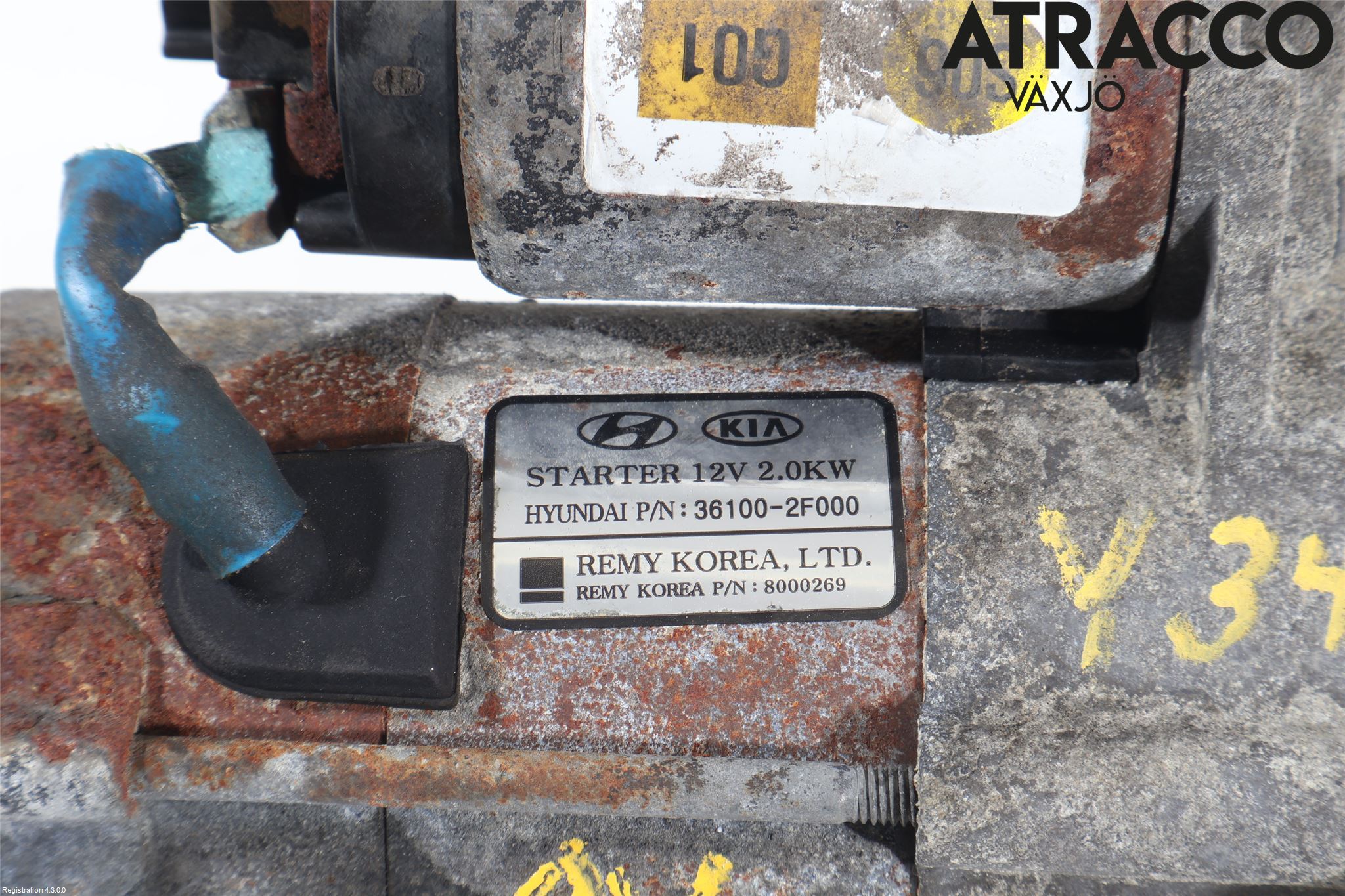 Hyundai SANTA FE  06-12 Startmotor Diesel