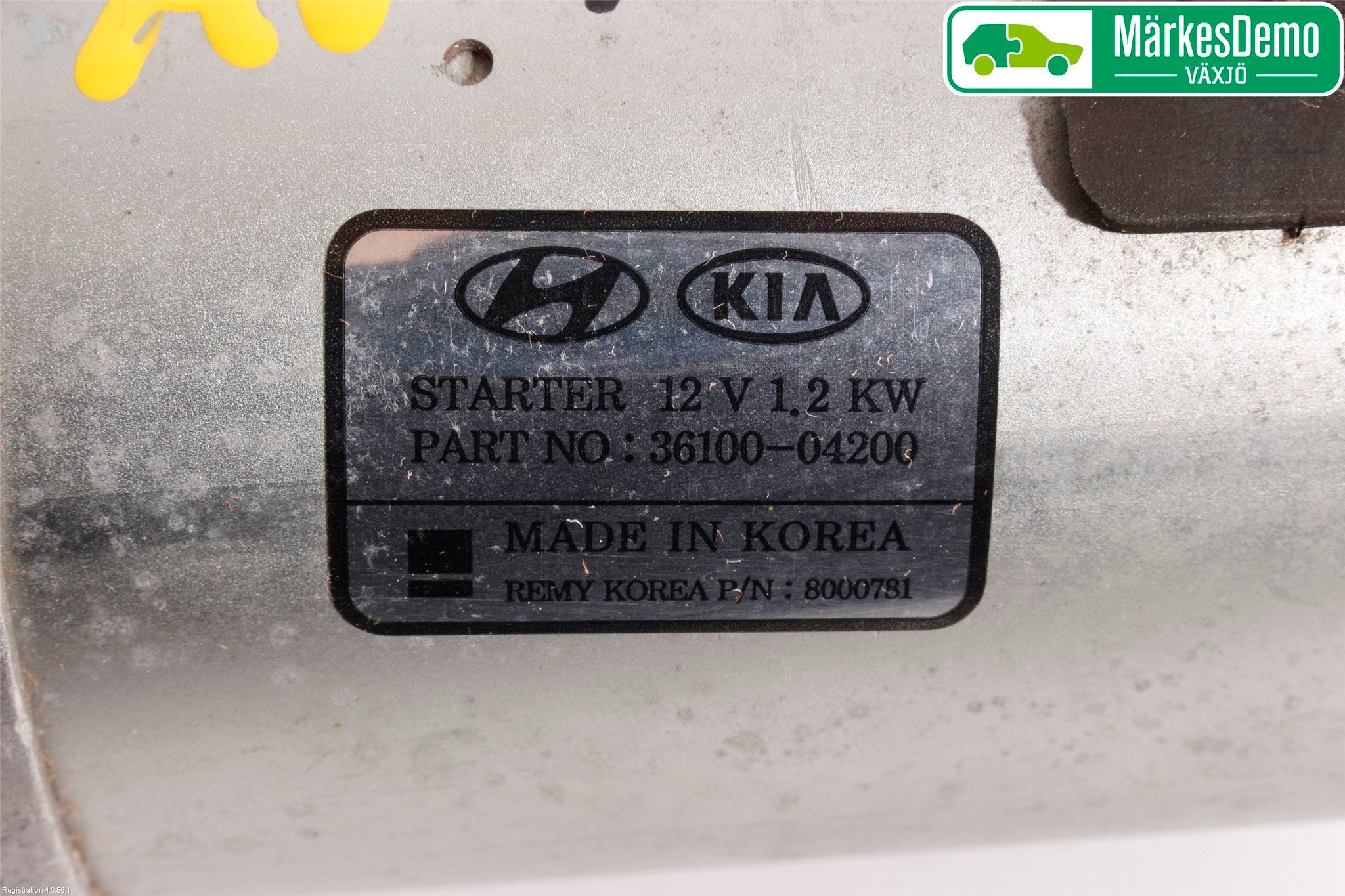 Hyundai KONA/ELECTRIC OS 18-23 Startmotor