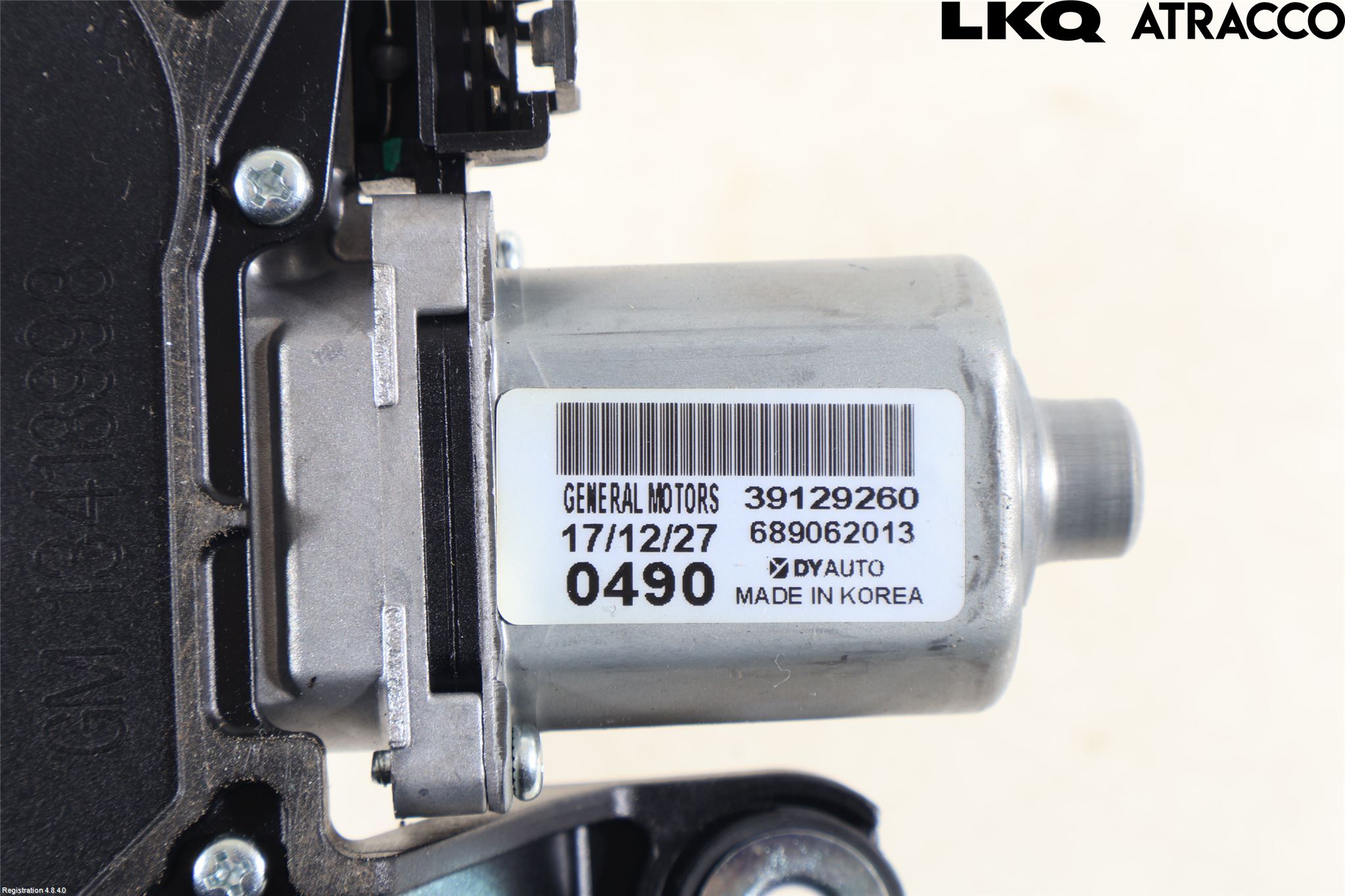 Opel ASTRA K 16-22 Torkarmotor Baklucka