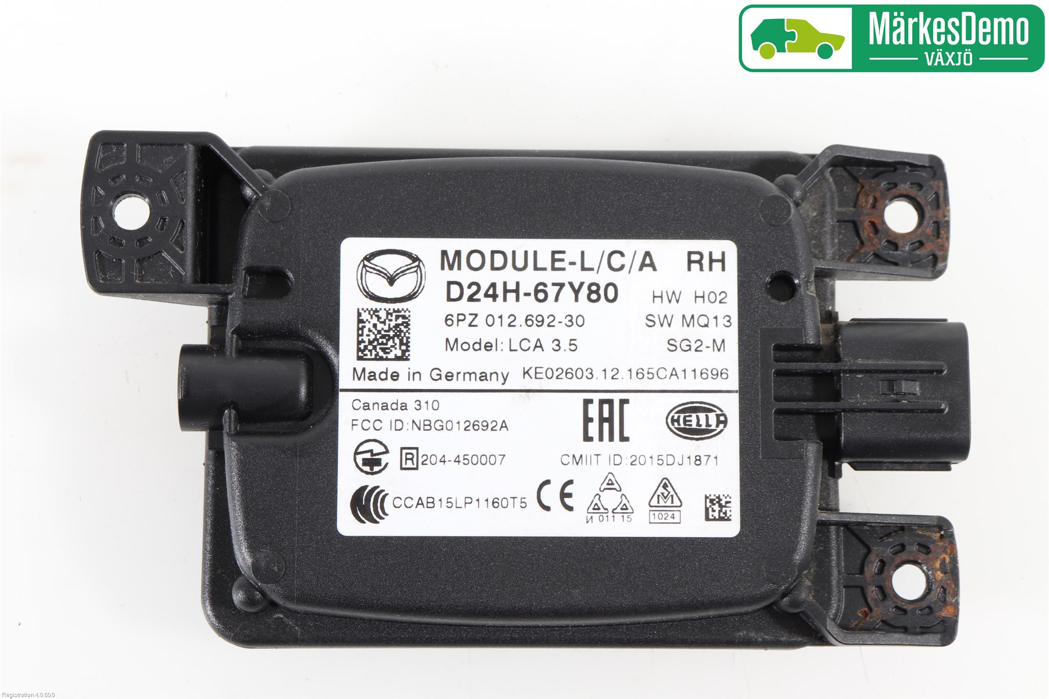 Mazda CX-3 Sensor Aktivt Kollisionsskydd