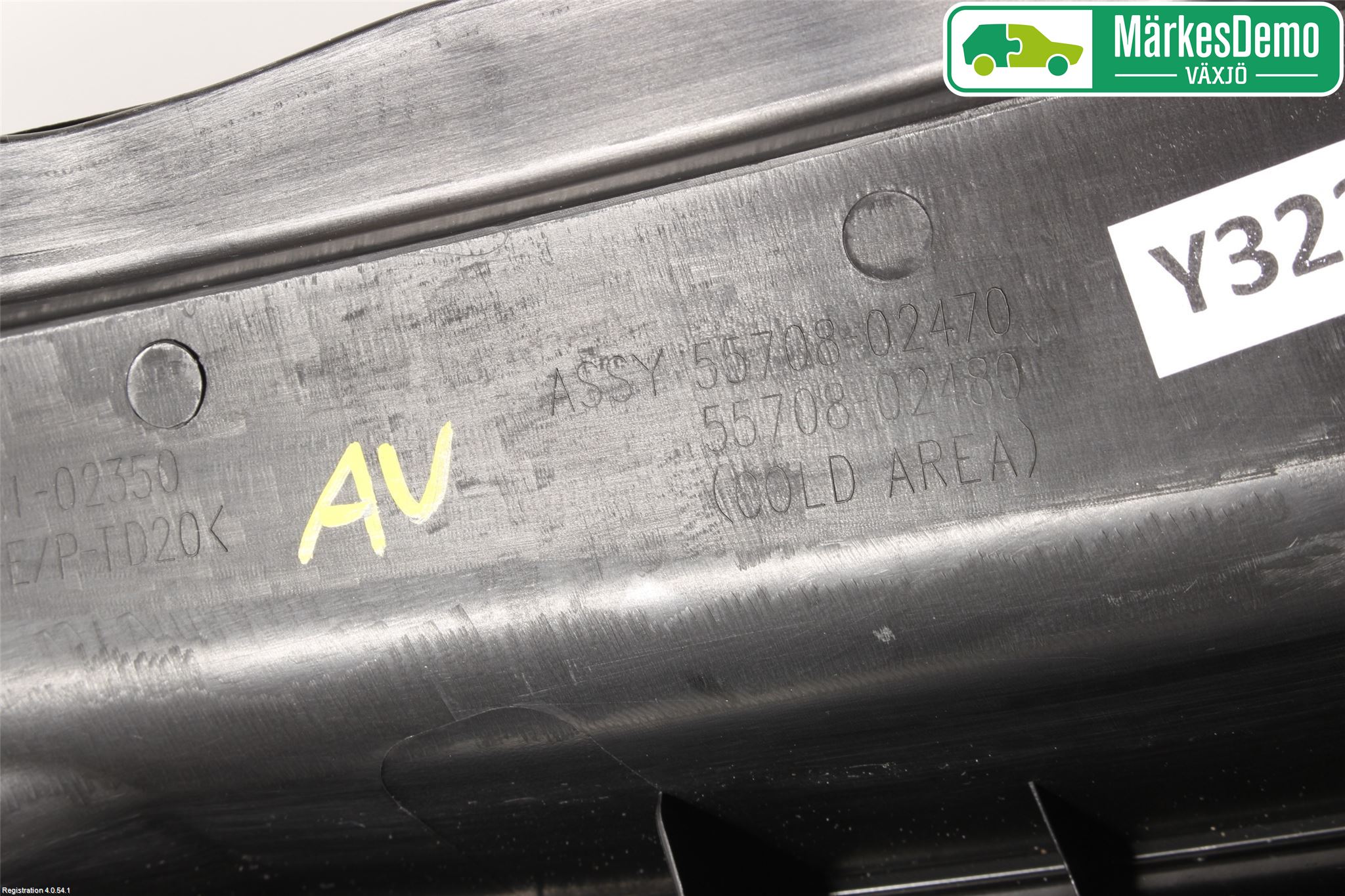 Toyota AURIS 13-19 Torpedplåt-Torpedplast