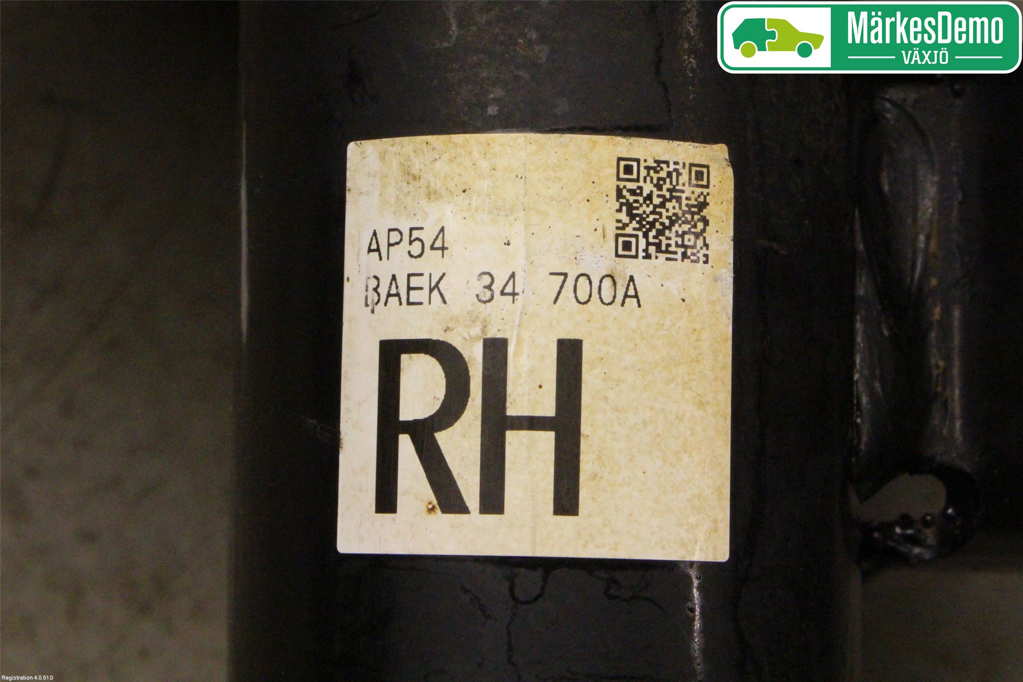 Mazda 3 III 14-19 Fjäderben Fram Höger