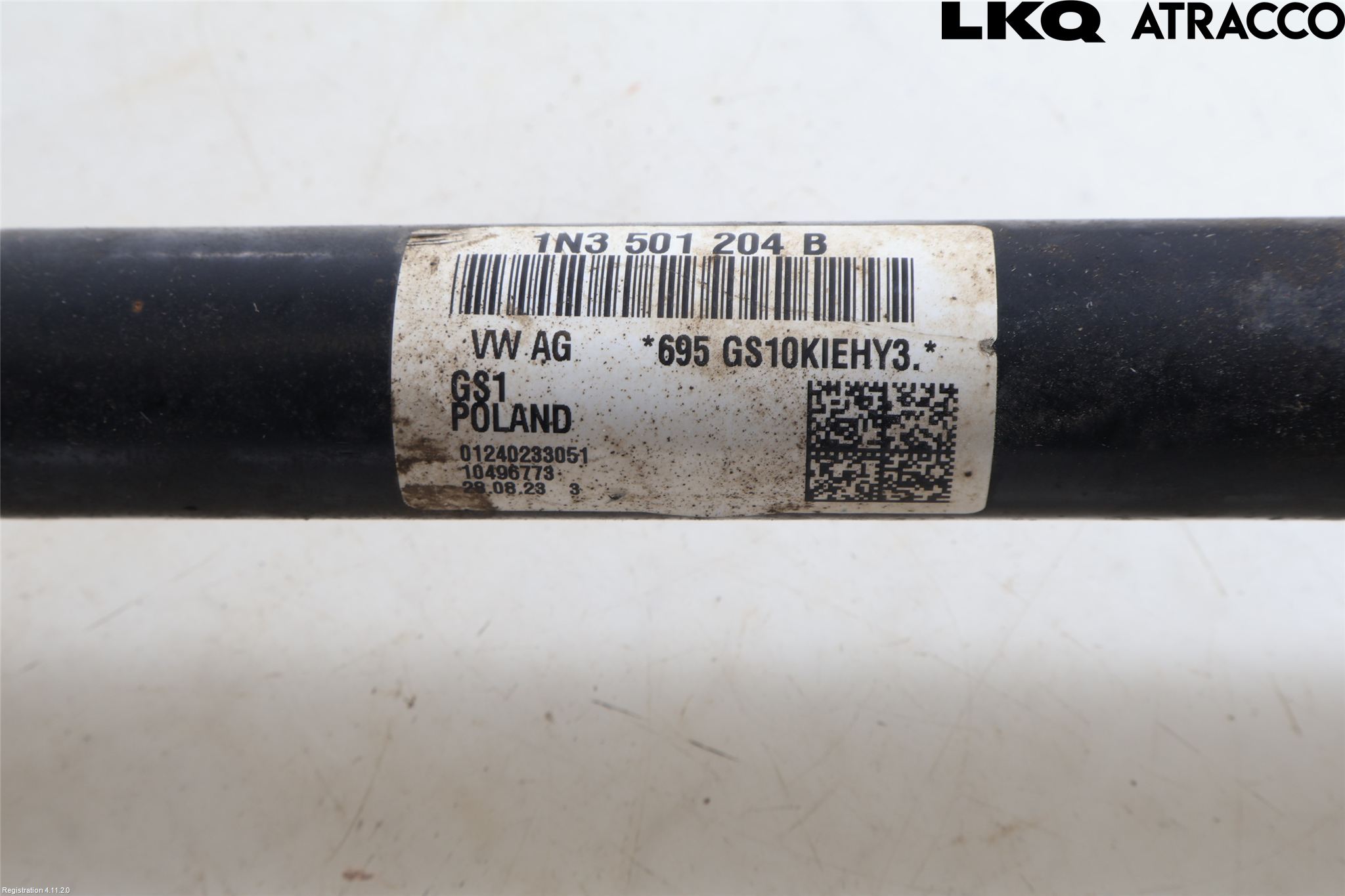 Volkswagen VW ID BUZZ/CARGO 22- Drivaxel Bak Höger