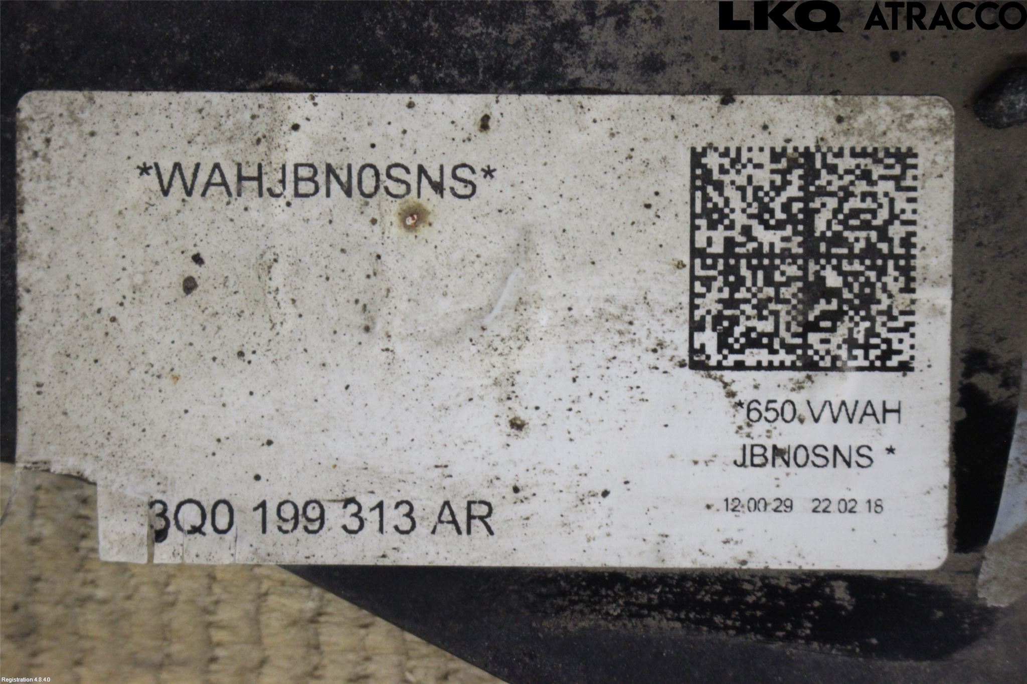 Volkswagen VW TIGUAN 16-24 Framvagnsbalk