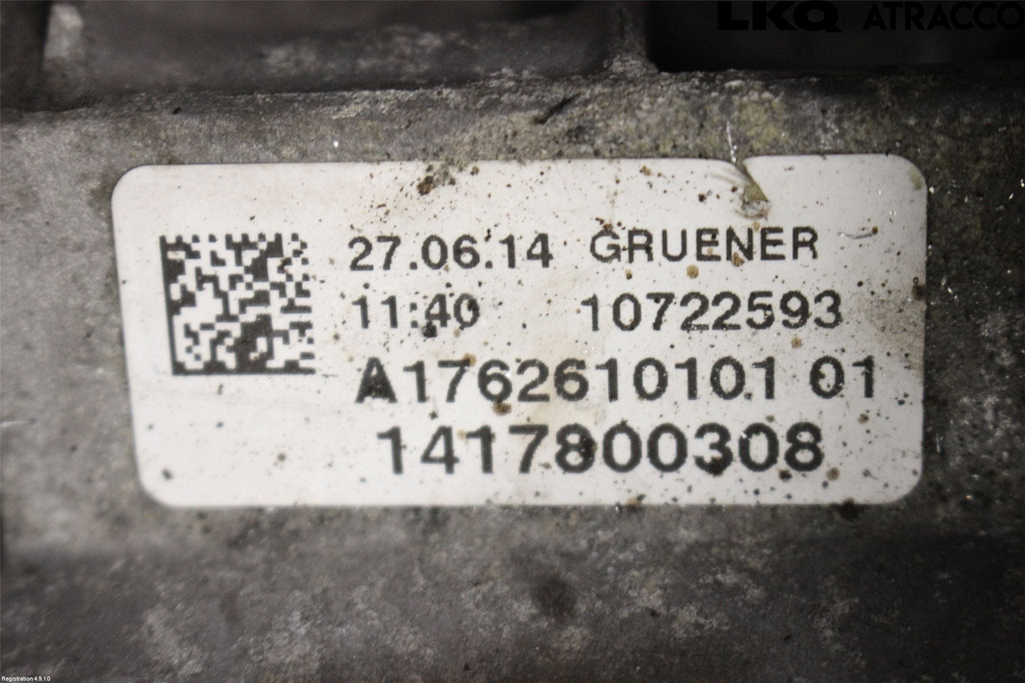 Mercedes-Benz MB GLA-KLASS (X156) 13-20 Växellåda Man 6 Vxl