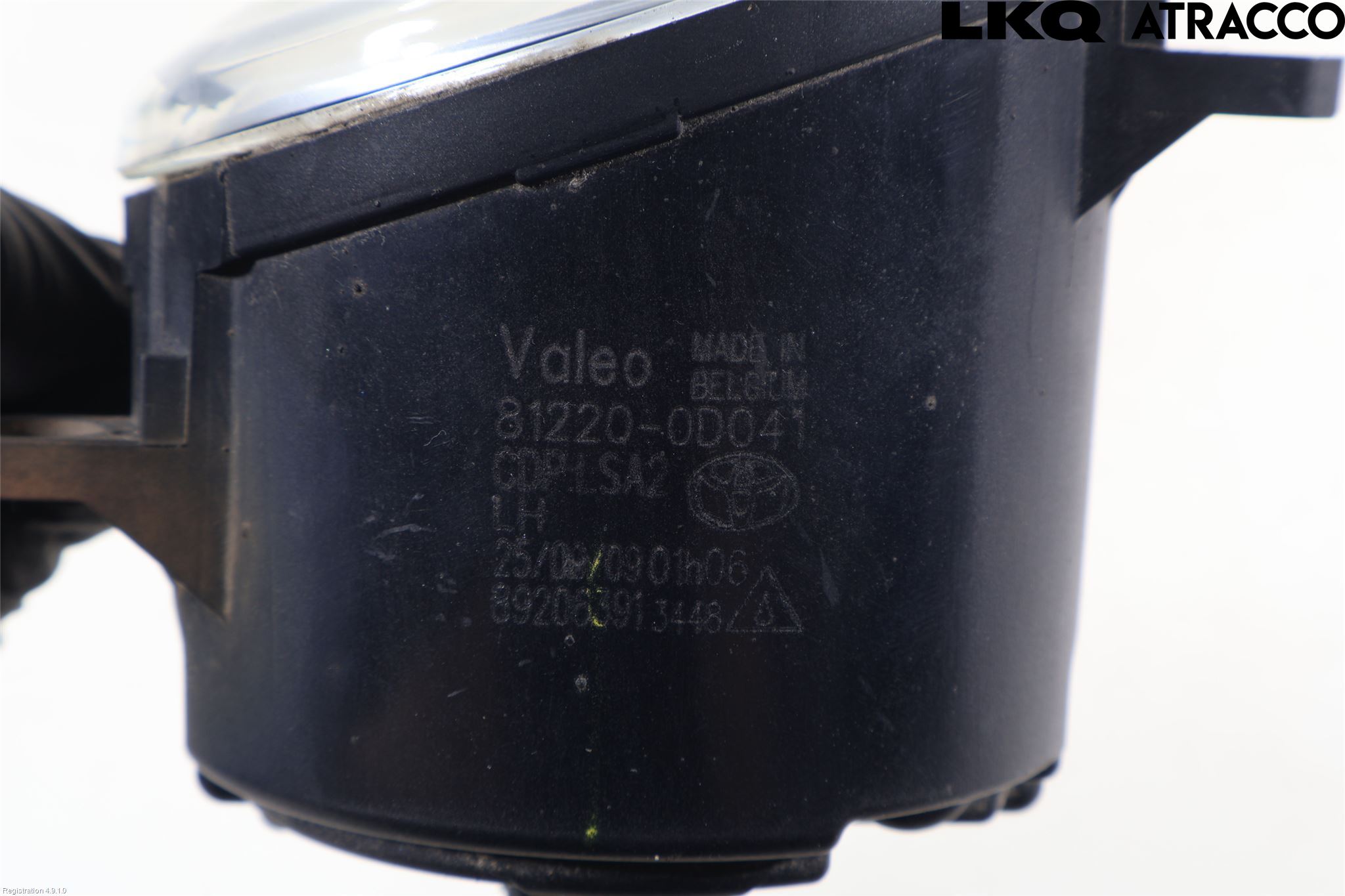 Toyota AVENSIS 09-15 Dimljus-Varselljus Fram