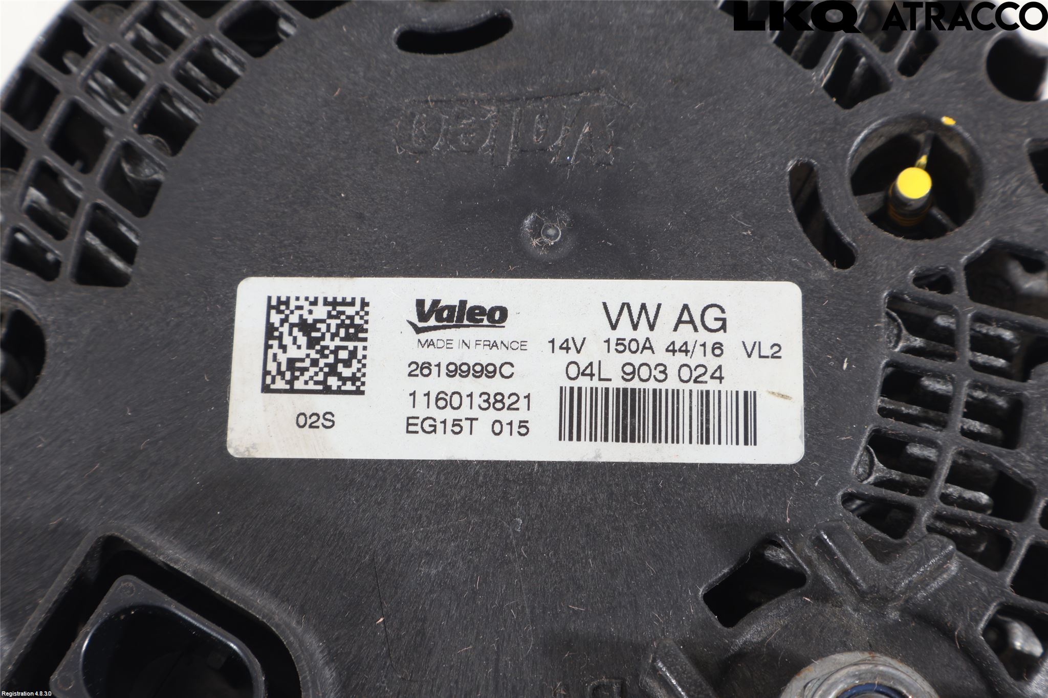 Audi A4/S4 B9 16-19 Generator