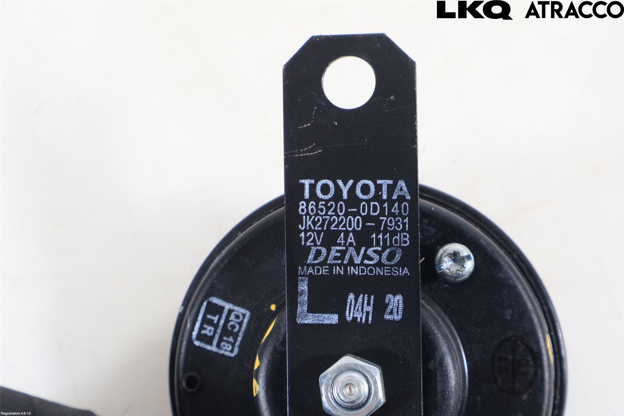 Toyota AYGO X AB70 22- Signalhorn