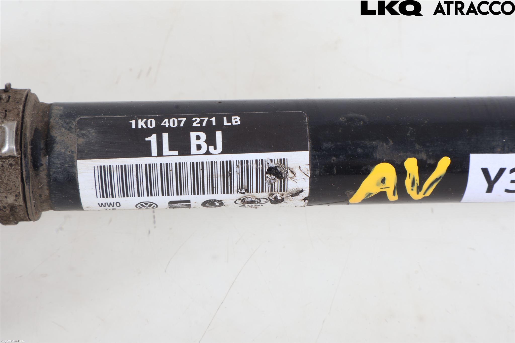 Volkswagen VW GOLF / E-GOLF VII 13-20 Drivaxel Fram Vänster