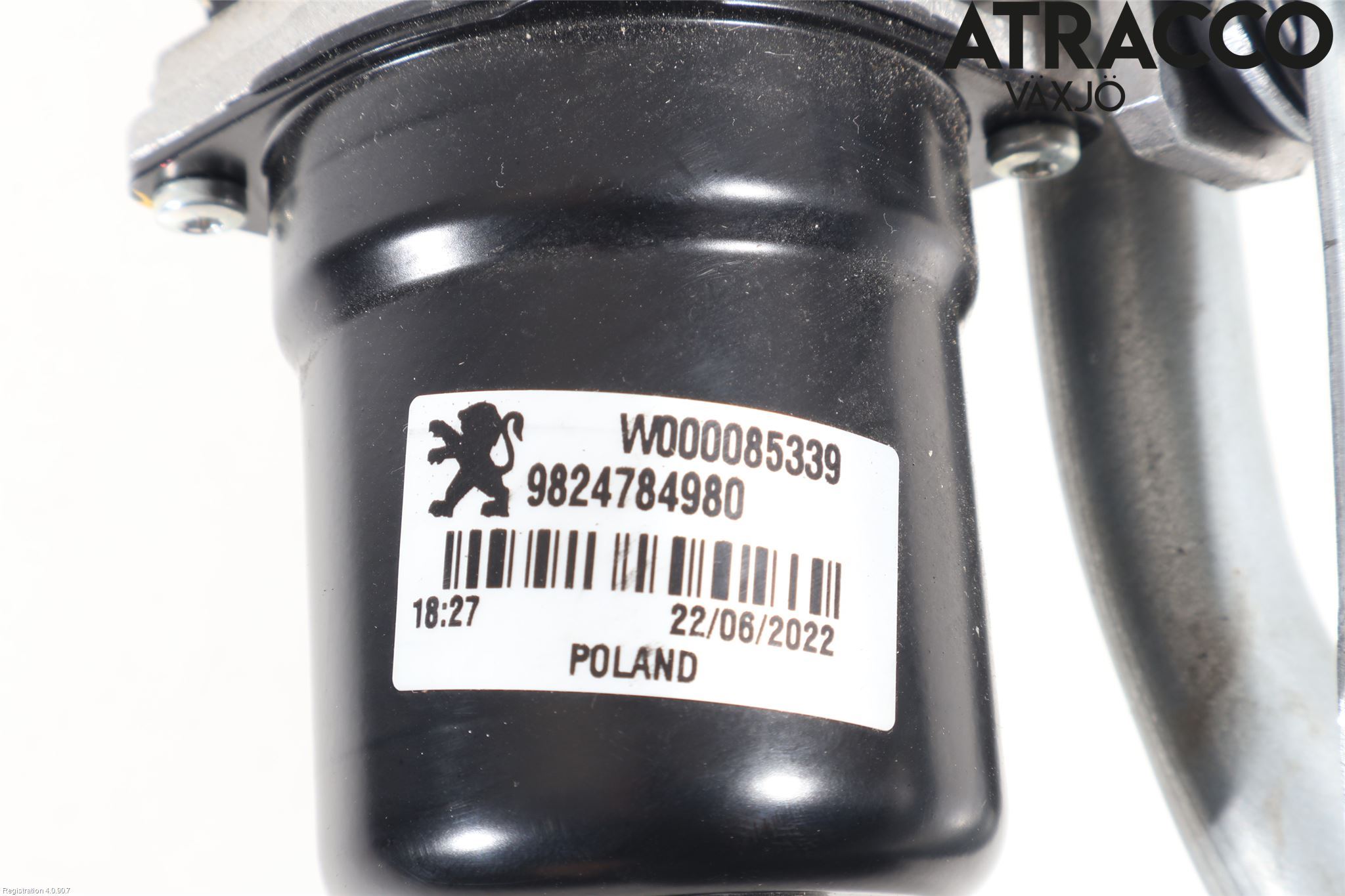 Peugeot 208/E-208 20- Torkarmekanism Vindruta