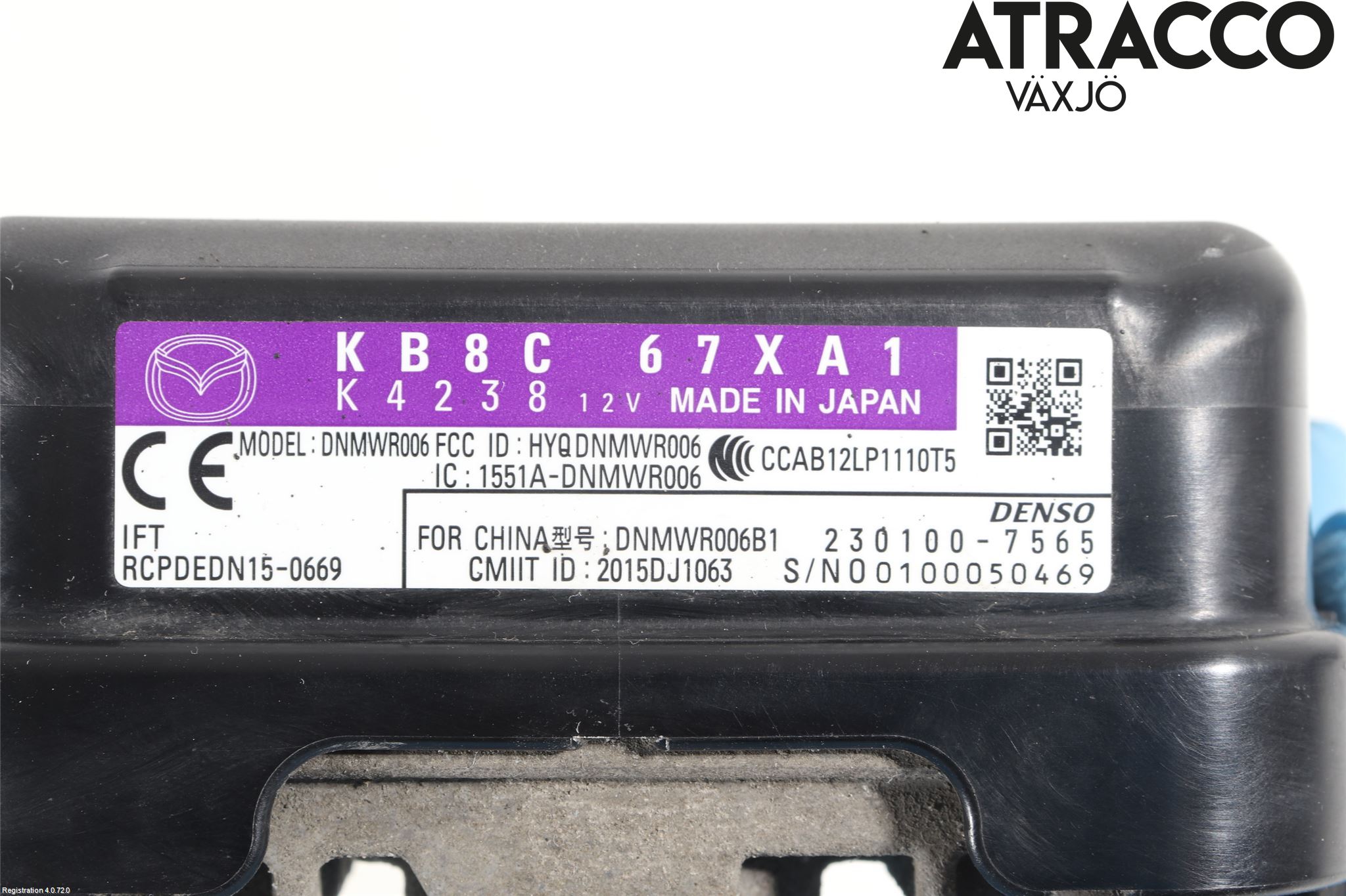 Mazda CX-5 17- Sensor Aktivt Kollisionsskydd