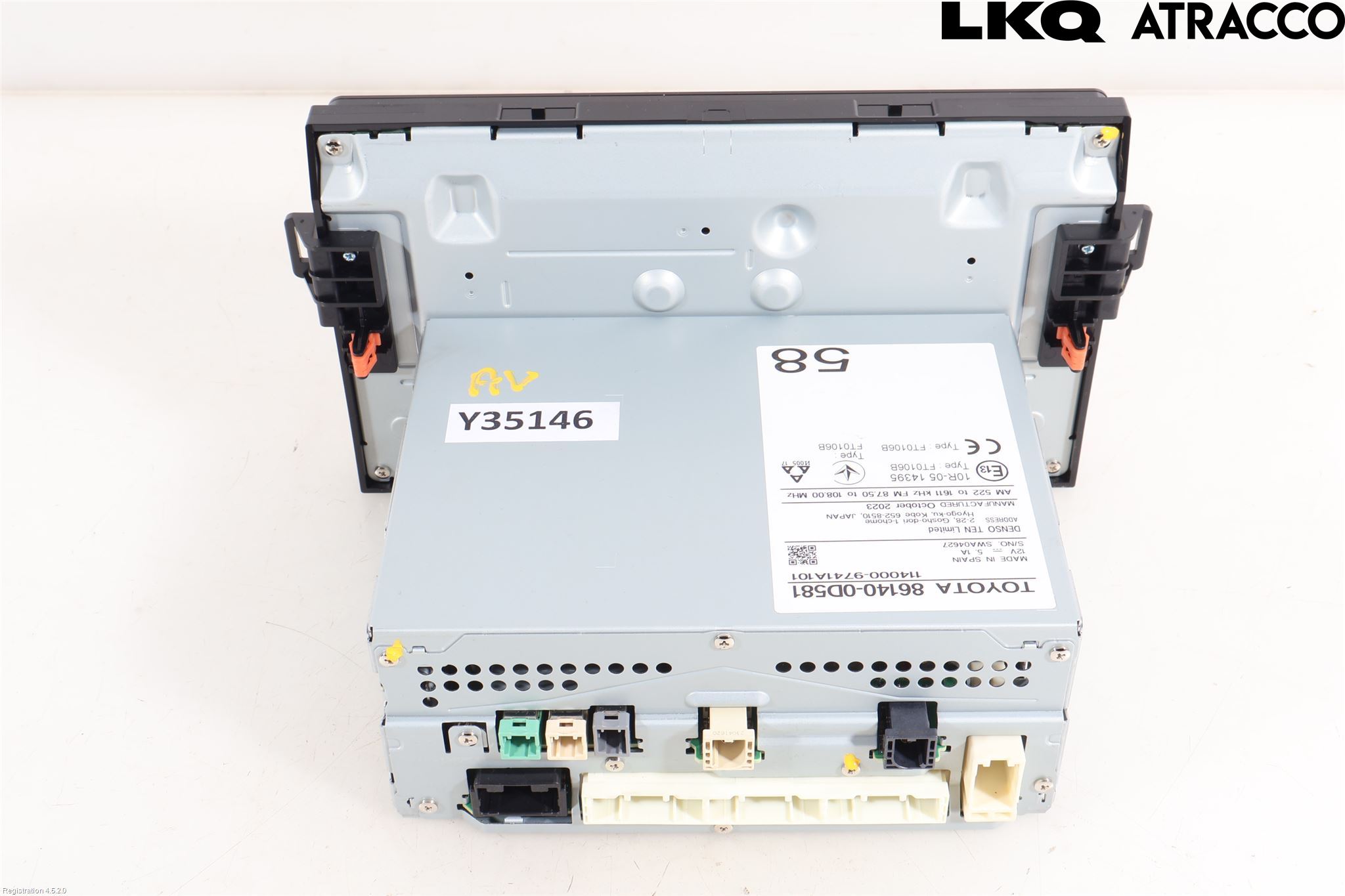 Toyota YARIS XP21 20- Cd Radio - Multimediapanel